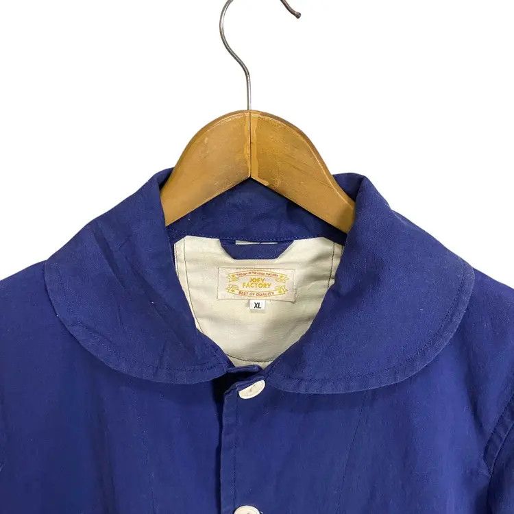Vintage Vintage Joey Factory navy style shawl collar jacket Size US L / EU 52-54 / 3 - 2 Thumbnail