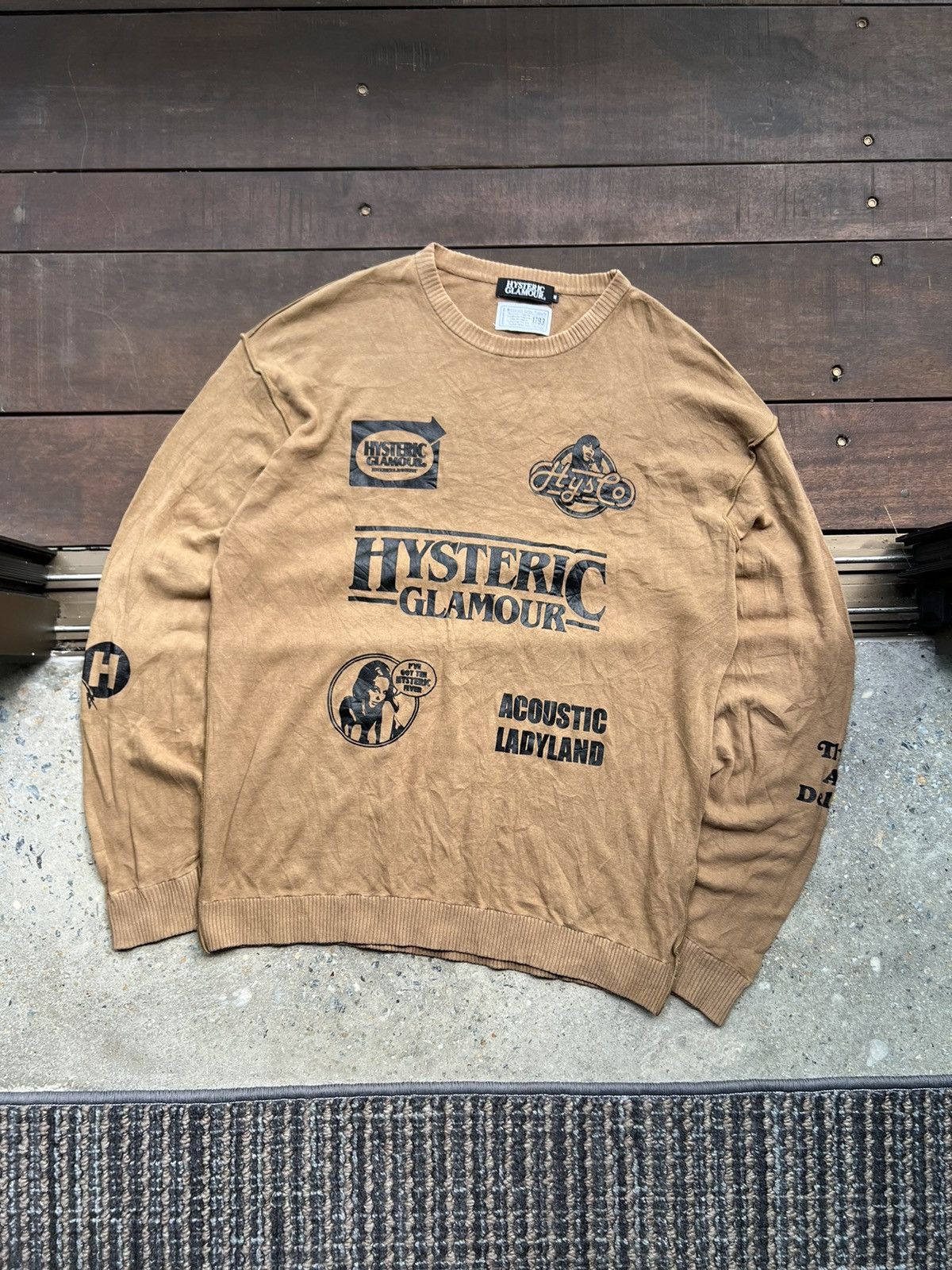Hysteric Glamour HYSTERIC GLAMOUR RARE ARCHIVE SWEATER Y2K JAPAN Size US M / EU 48-50 / 2 - 1 Thumbnail