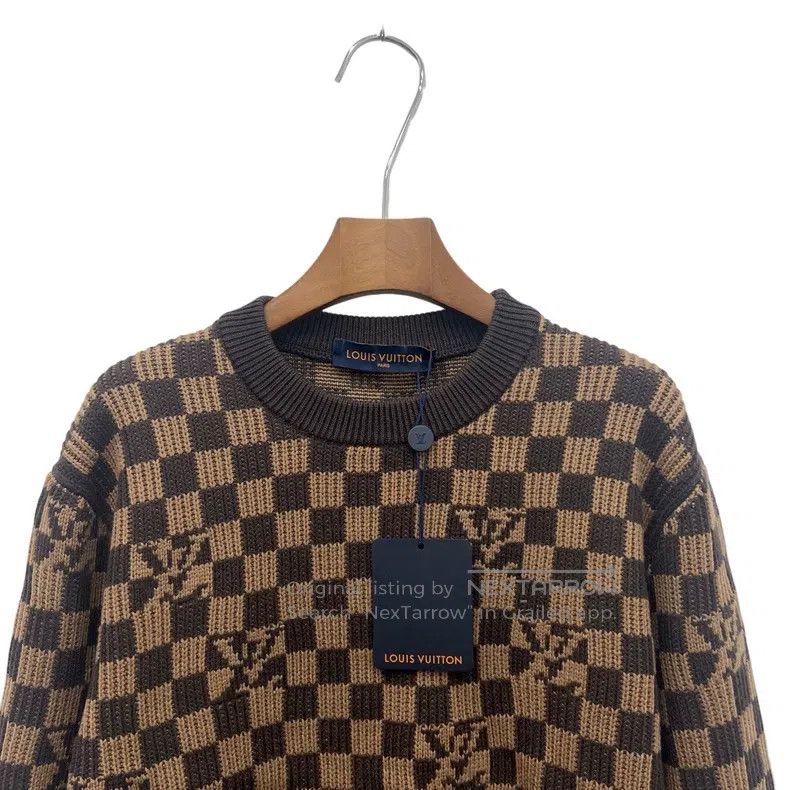 Louis Vuitton Louis Vuitton Checkerboard full of sweater Size US M / EU 48-50 / 2 - 4 Thumbnail