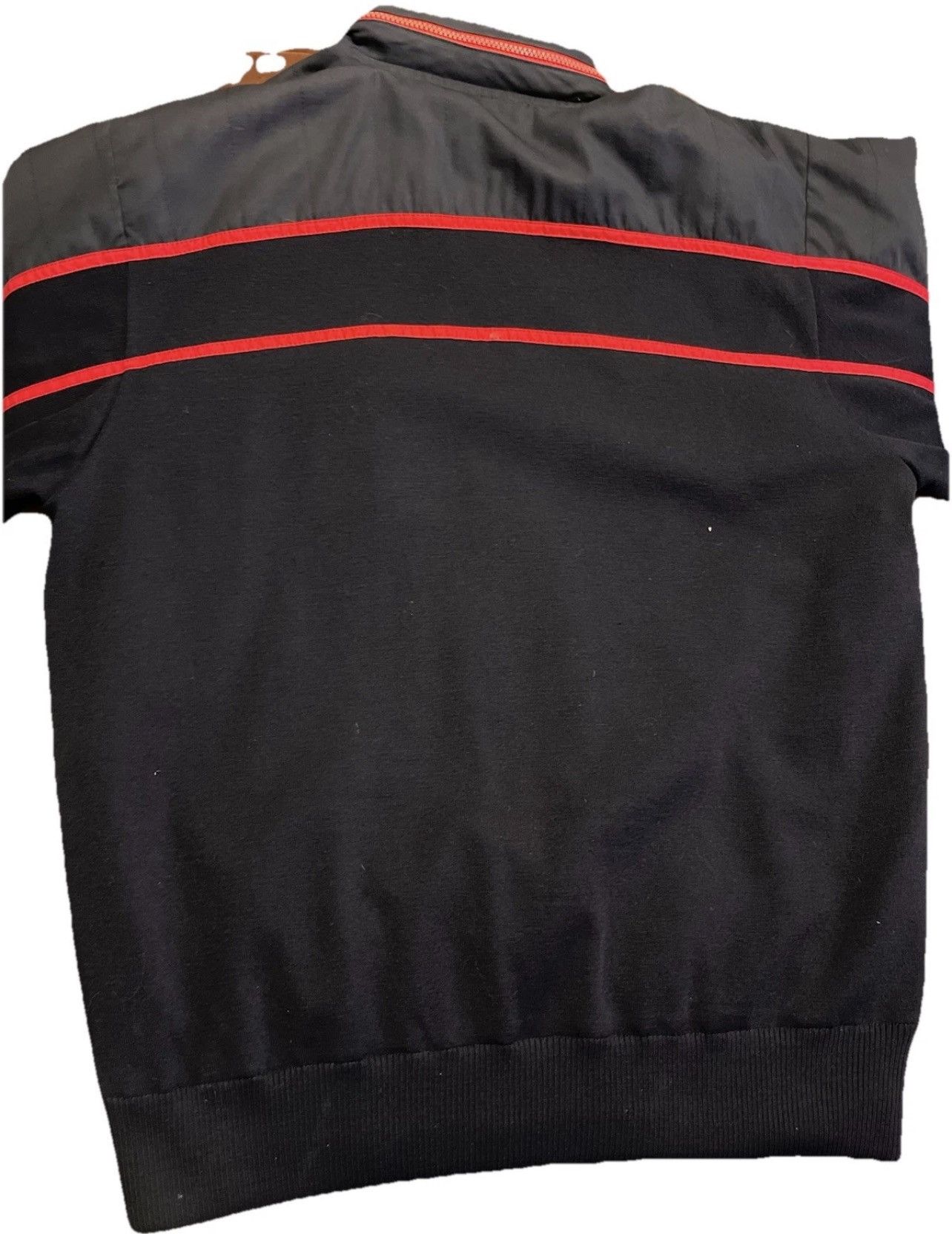 Paul & Shark Vintage Paul & Shark Yachting Harrods Italy Black Red Full Z Size US L / EU 52-54 / 3 - 12 Thumbnail