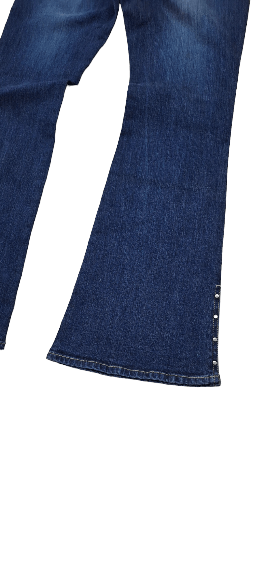 If Six Was Nine × Japanese Brand × Le Grande Bleu (L.G.B.) Japanese Brand Oririn Rivets Button Flared Jeans Size US 29 - 9 Thumbnail