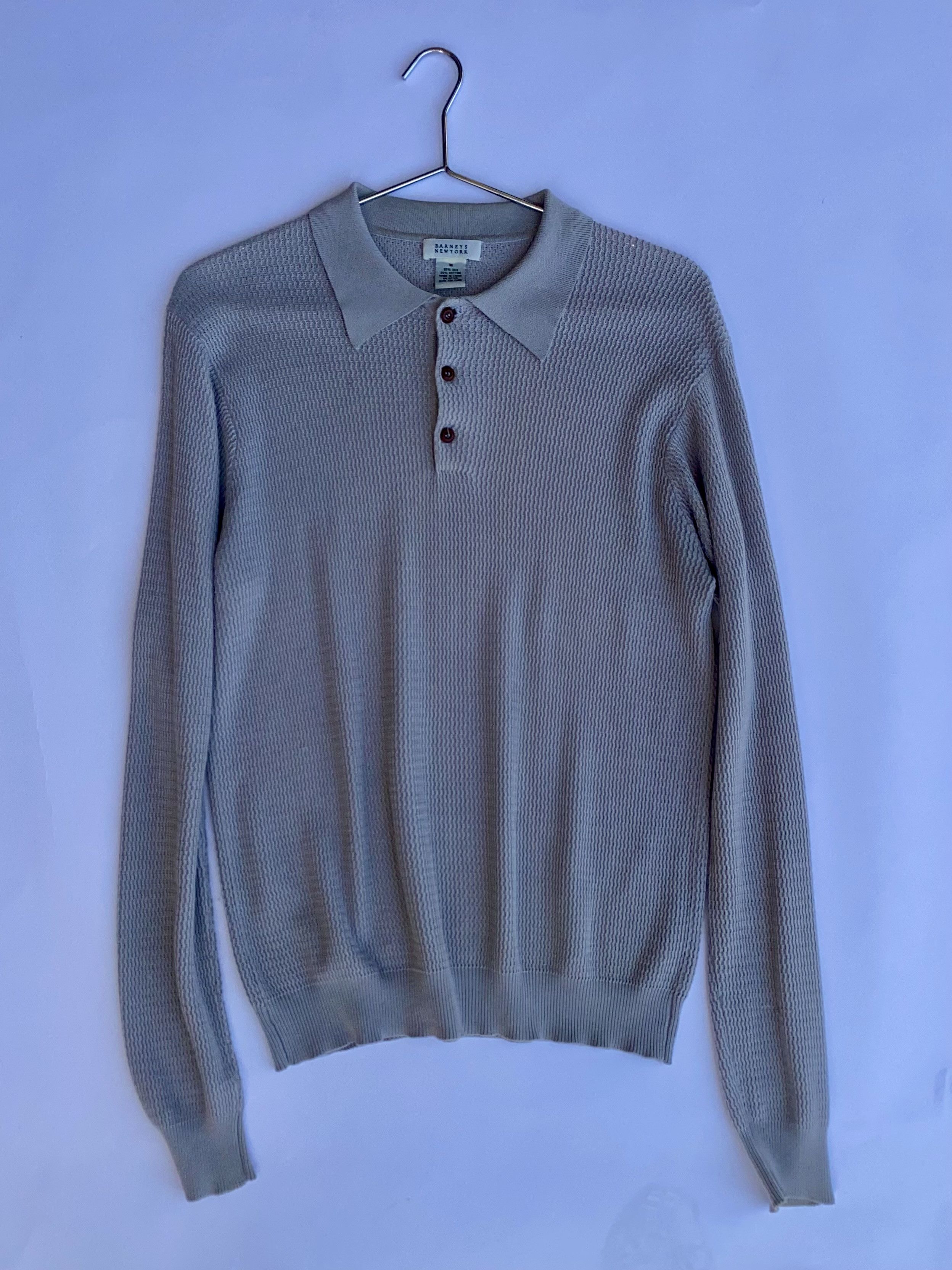 Long Sleeve Waffle Knit