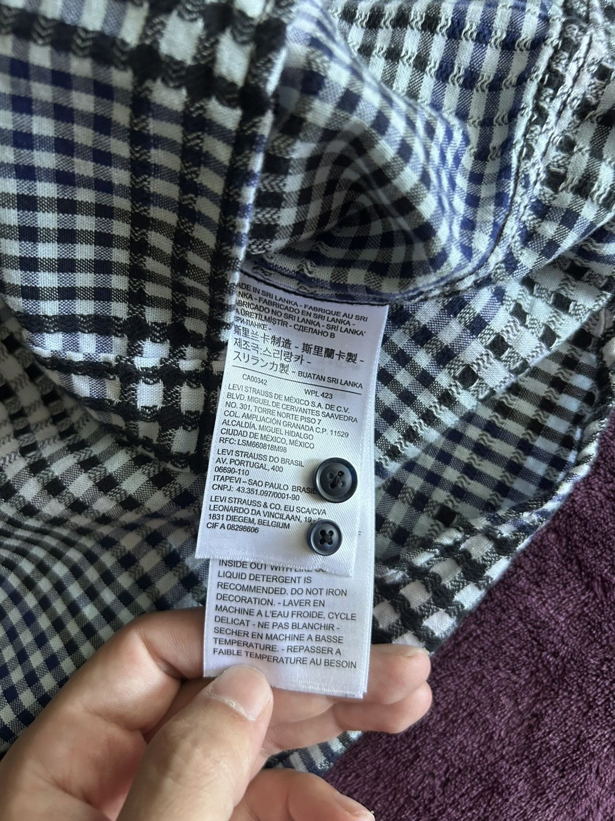 Levi's Made & Crafted Levi’s Made & Crafted Button Down Shirt Sz L fits M/L Og$198 Size US L / EU 52-54 / 3 - 8 Thumbnail