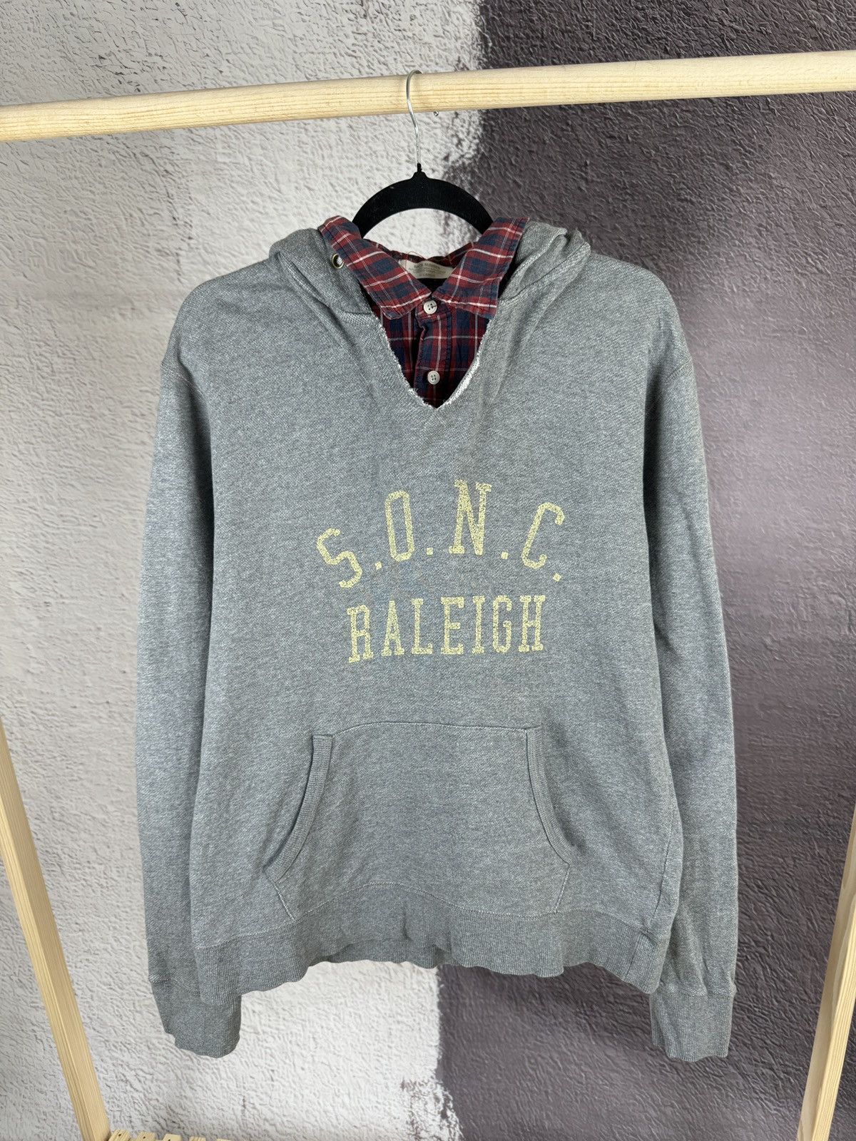 Other Back Number grey Japanese style hoodie with shirt Size US XL / EU 56 / 4 - 1 Thumbnail