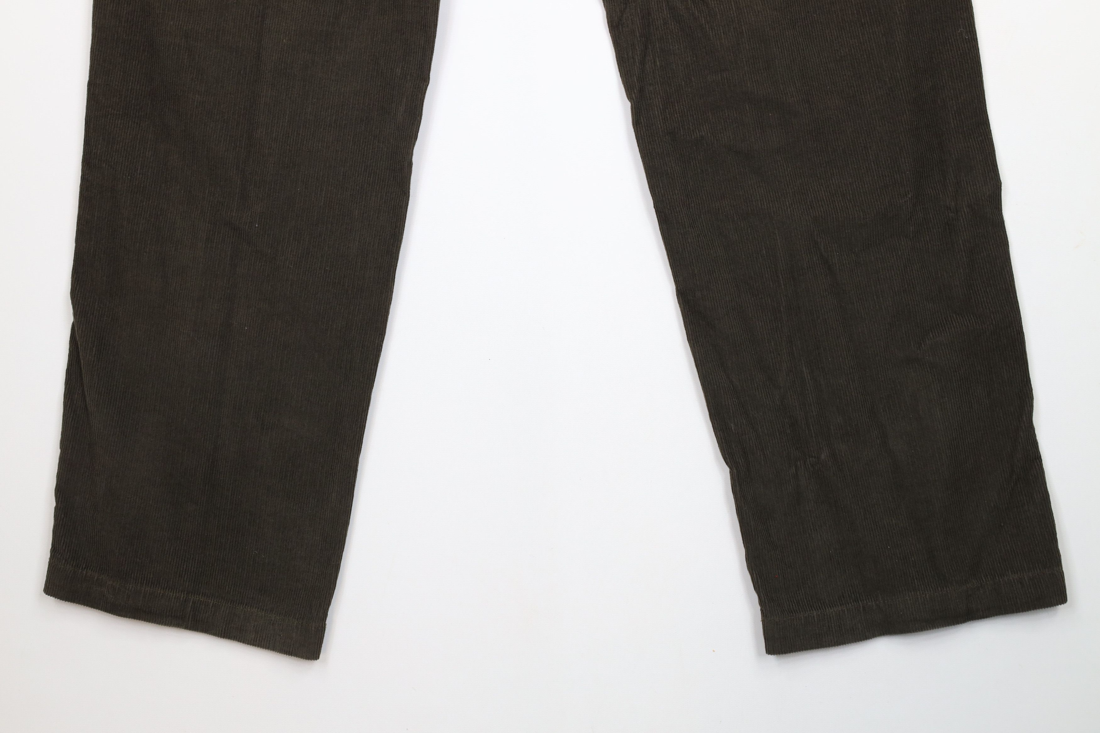 Ralph Lauren × Vintage Vintage 90s Chaps Ralph Lauren Wide Leg Corduroy Cargo Pants Size US 36 / EU 52 - 14 Thumbnail