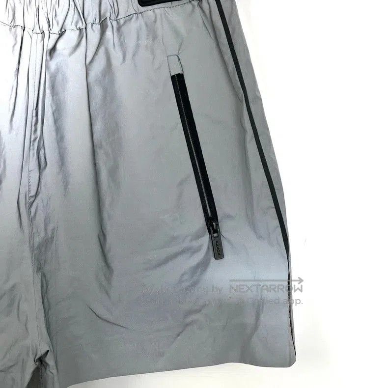 Prada Prada Gray Nylon Velcro Shorts for Men. Size US 38 / EU 54 - 3 Thumbnail