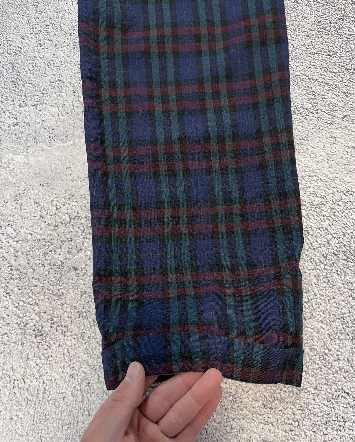 Burberry Burberrys Men’s Pants Trousers Striped Vintage 100% Wool Size US 33 - 25 Thumbnail