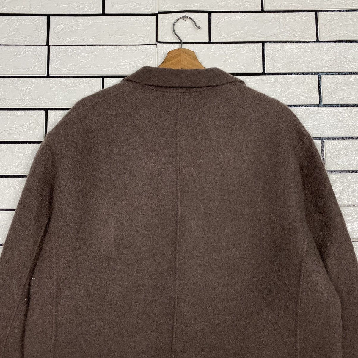 Issey Miyake 🔥VINTAGE WOOL JACKET BUTTON ISSEY MIYAKE RUNWAY Size US L / EU 52-54 / 3 - 11 Thumbnail