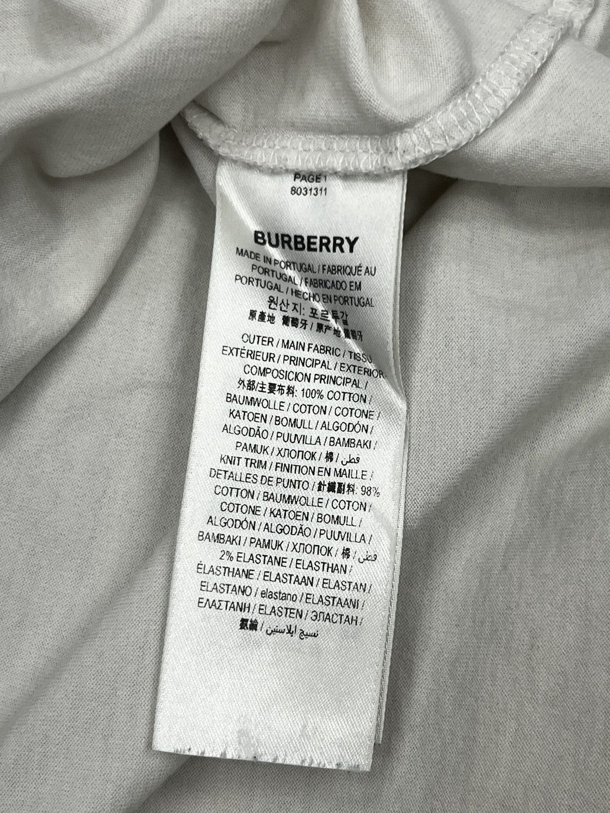 Burberry Burberry Unicorns Tee Size US XS / EU 42 / 0 - 6 Thumbnail