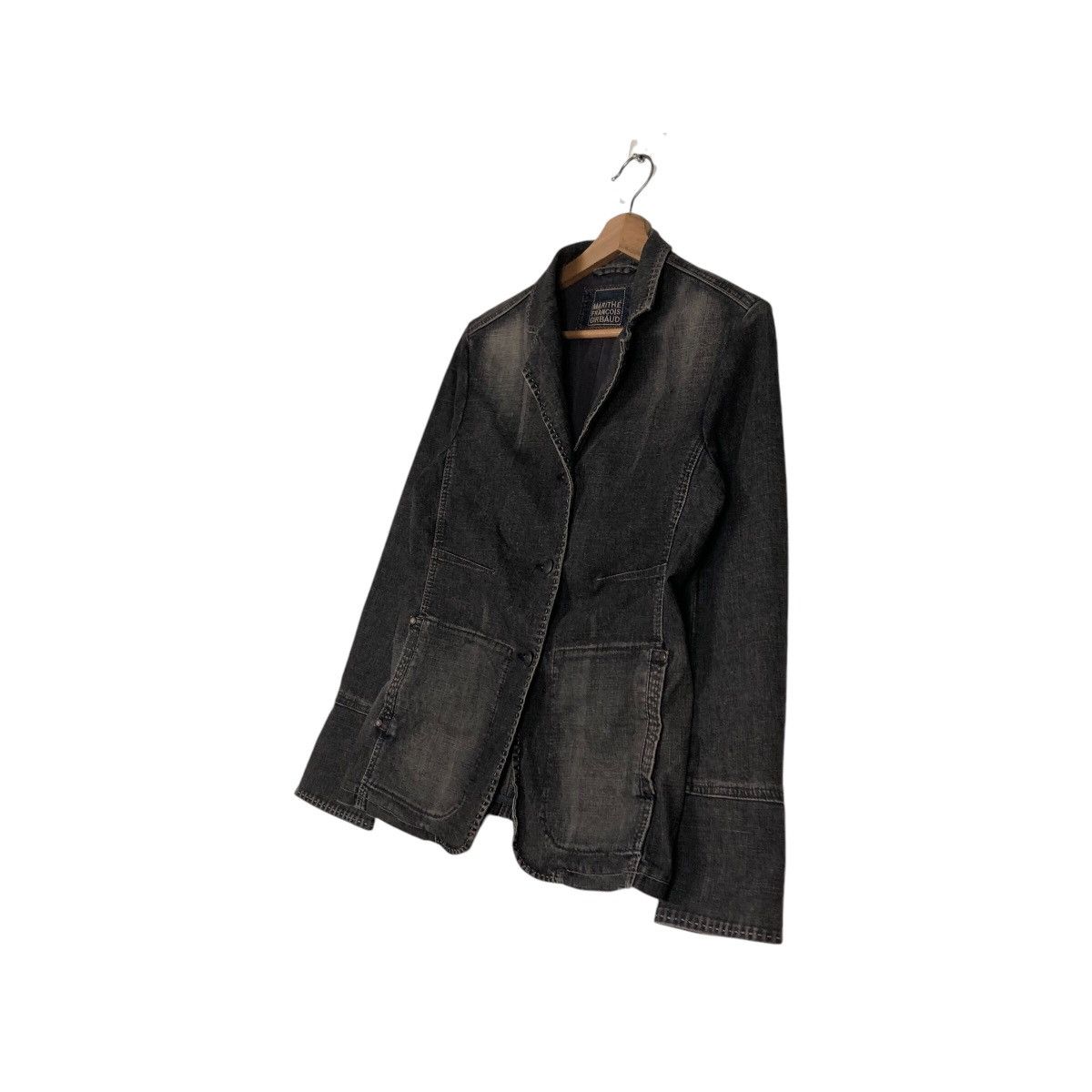 Marithe + Francois Girbaud 📌Cropped Chore Biker Jacket Denim Marithe Francois Girbaud Size US M / EU 48-50 / 2 - 3 Thumbnail