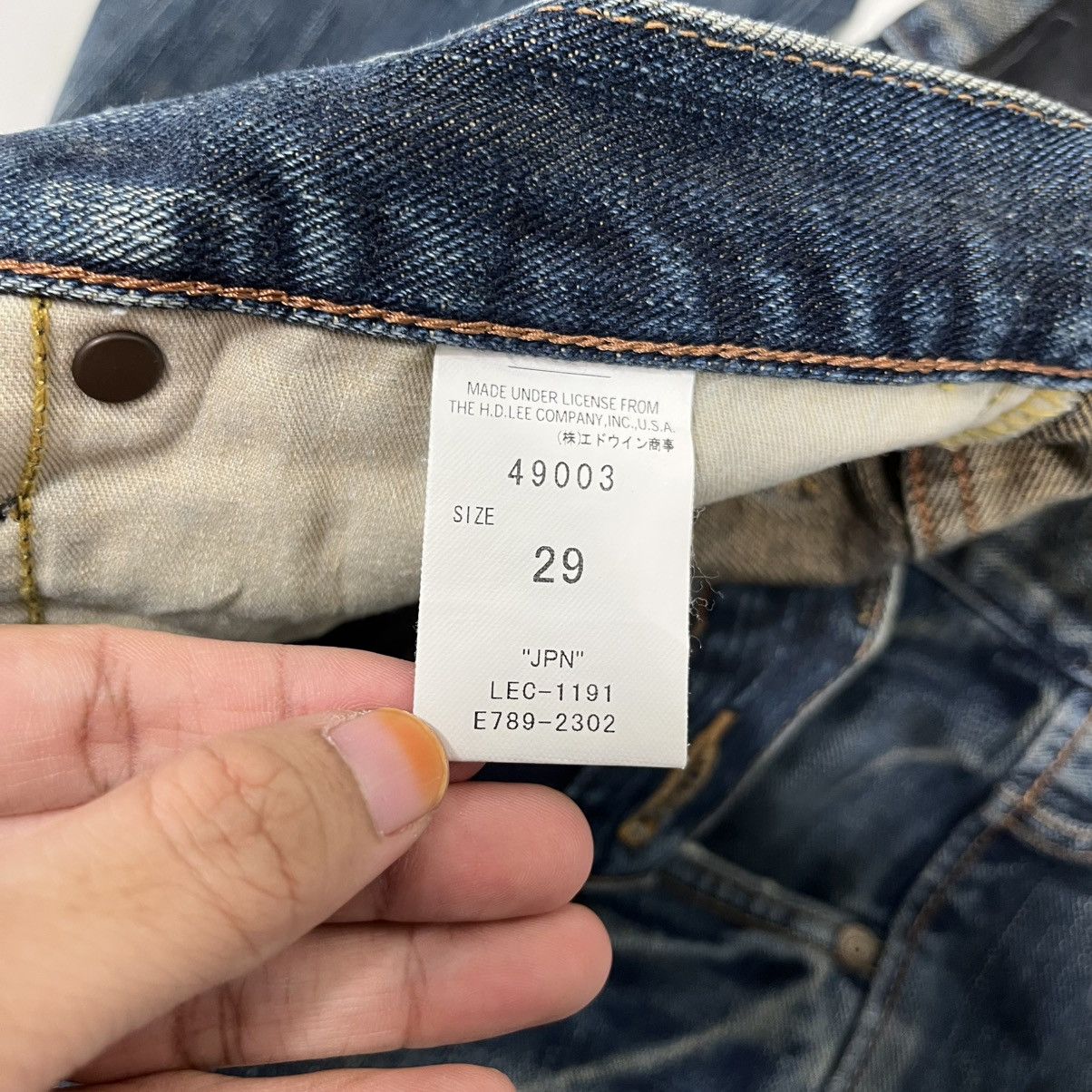 Lee Vintage Lee Raiders Denim Jeans Size US 30 / EU 46 - 14 Thumbnail