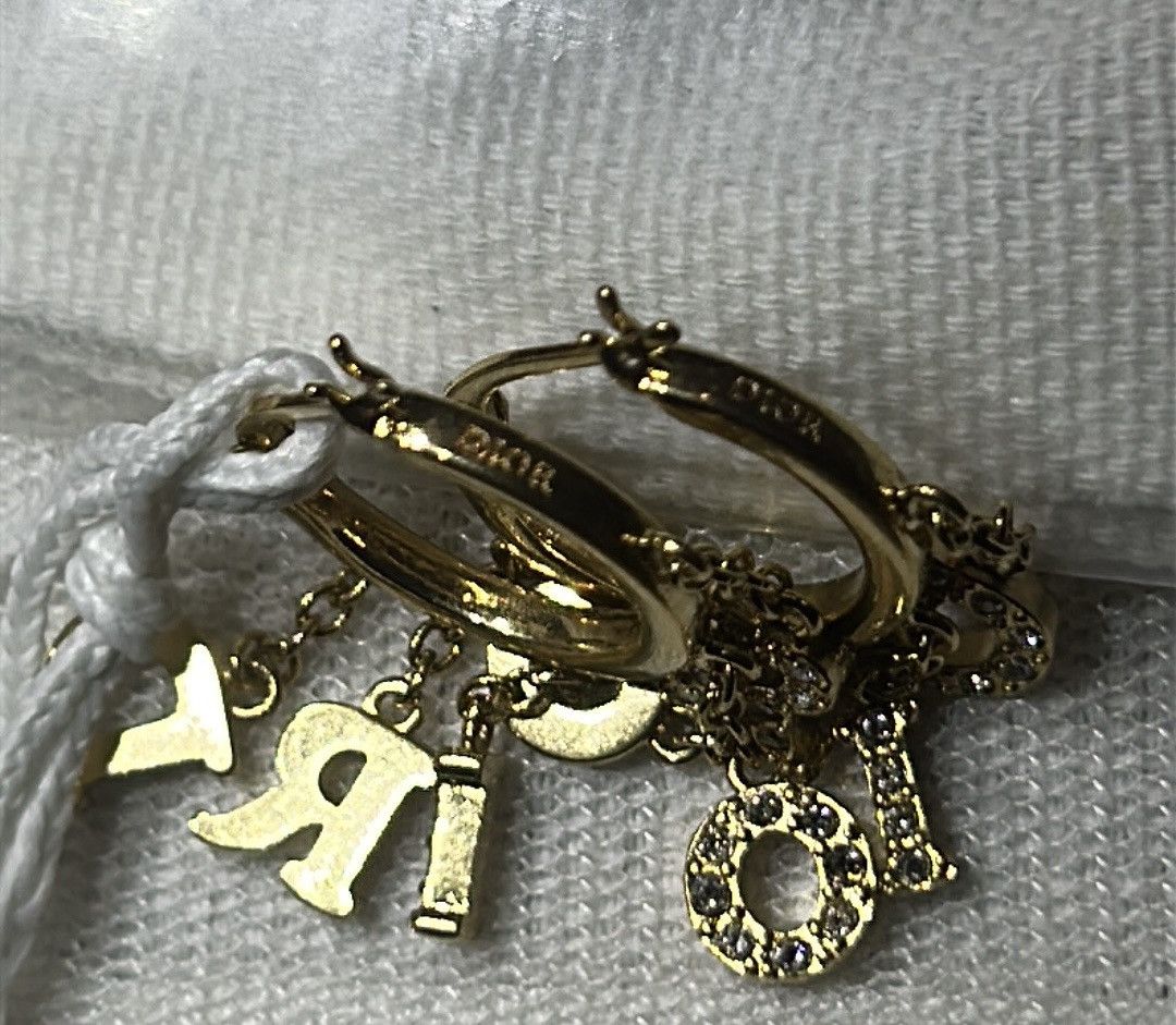 Dior Dior Dio(r)evolution Earrings Gold-Finish Metal Size ONE SIZE - 8 Thumbnail