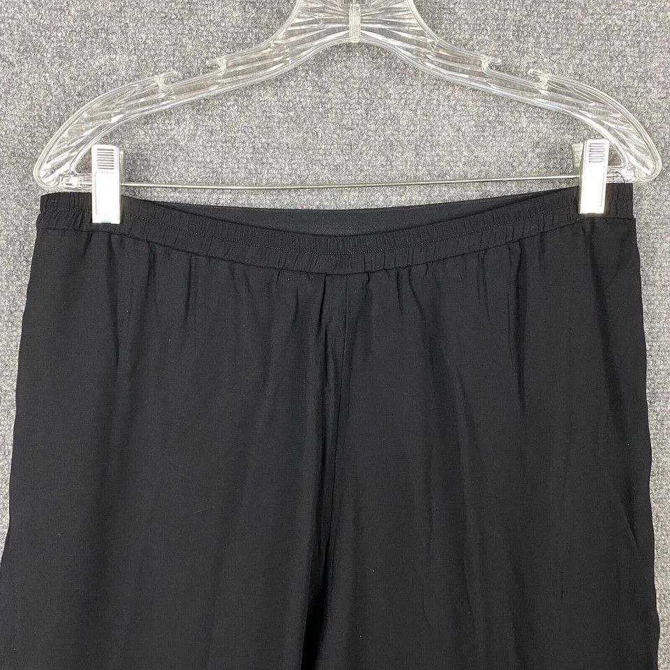 Other David Dart Pants Trousers Women's Medium Black 100% Rayon Size 32" / US 10 / IT 46 - 7 Thumbnail