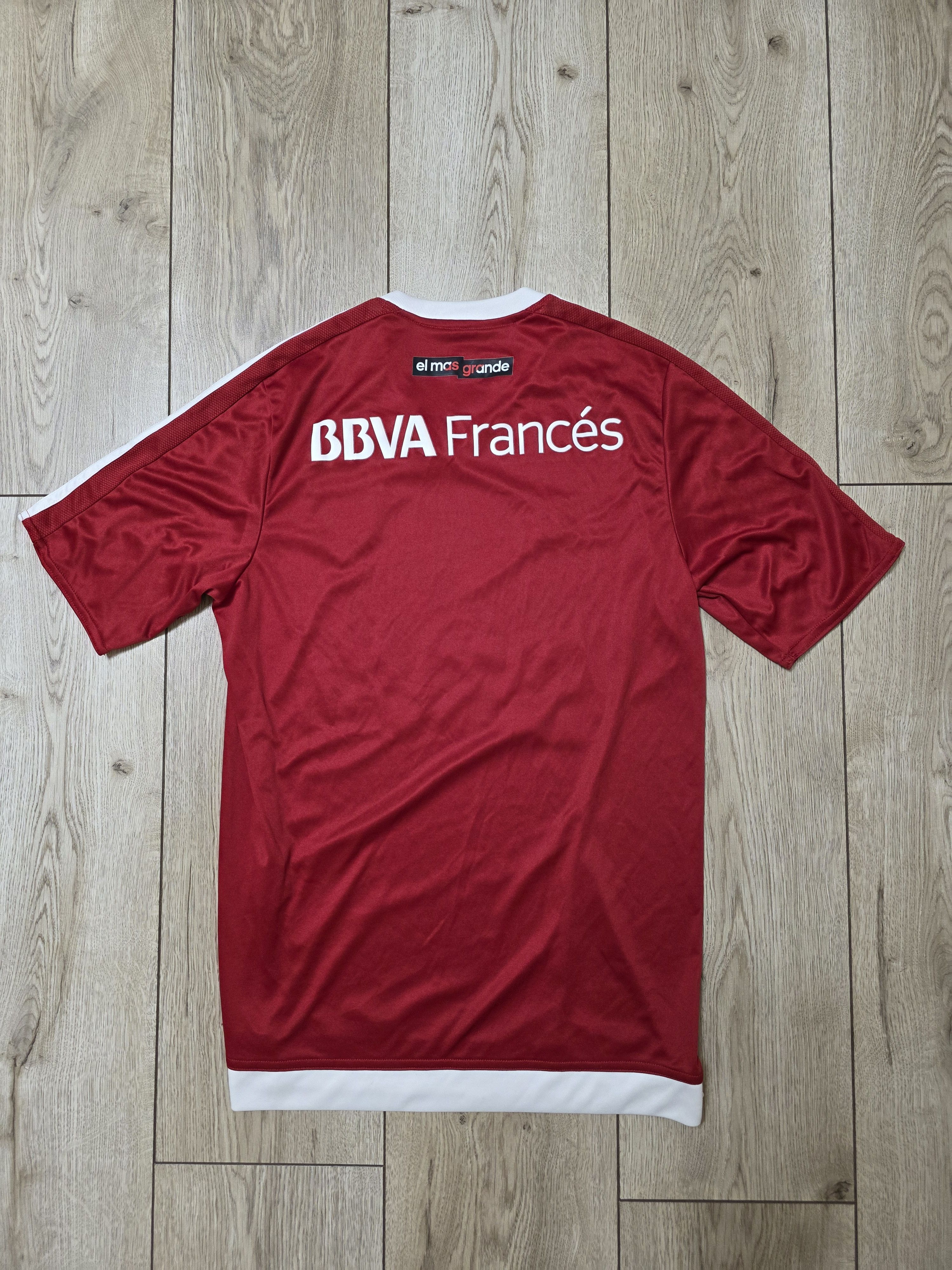 All Sport RIVER PLATE 2015 2016 AWAY FOOTBALL SHIRT SOCCER JERSEY Size US S / EU 44-46 / 1 - 2 Thumbnail