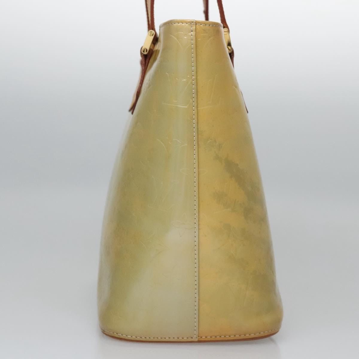 Louis Vuitton LOUIS VUITTON Monogram Vernis Houston Hand Bag Gris M91053 Size ONE SIZE - 3 Thumbnail