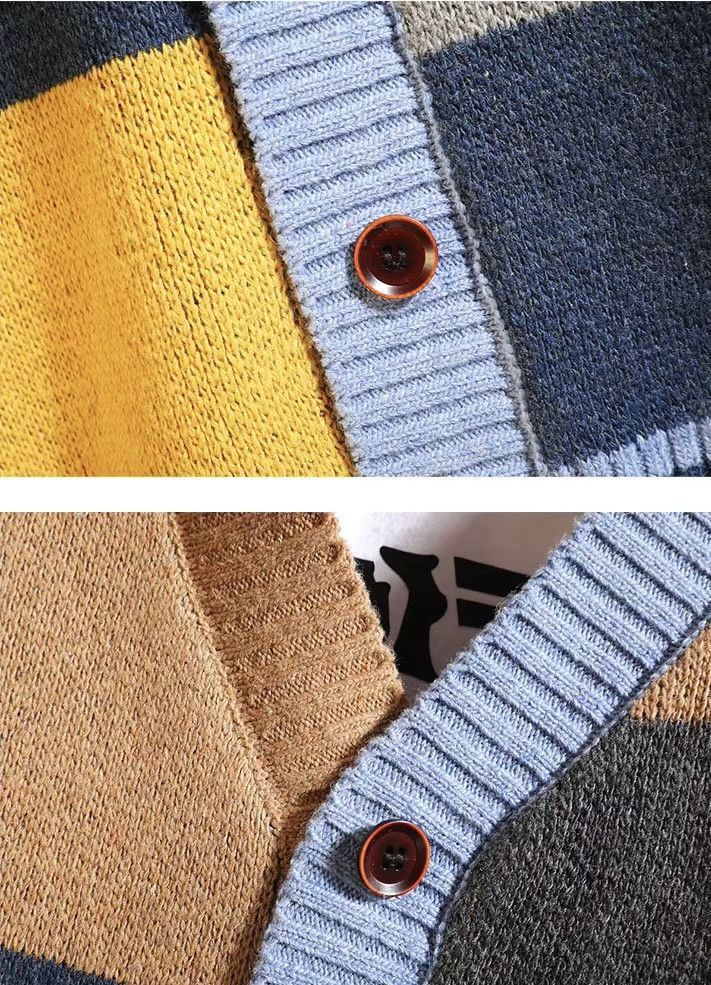 Japanese Brand Unisex Fancy Cardigan Knitwear Jumper Spring Summer Size US M / EU 48-50 / 2 - 5 Thumbnail