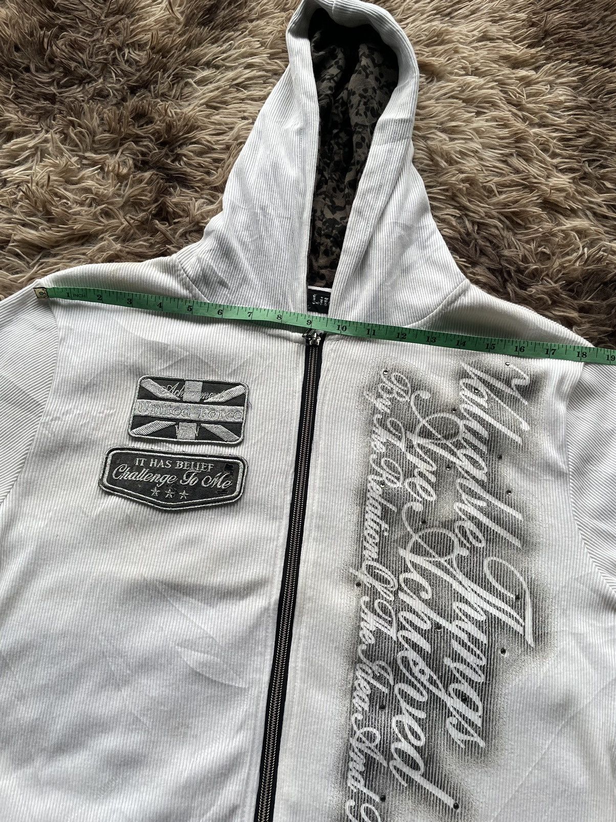 Japanese Brand Wild life hoodie Size US L / EU 52-54 / 3 - 13 Thumbnail
