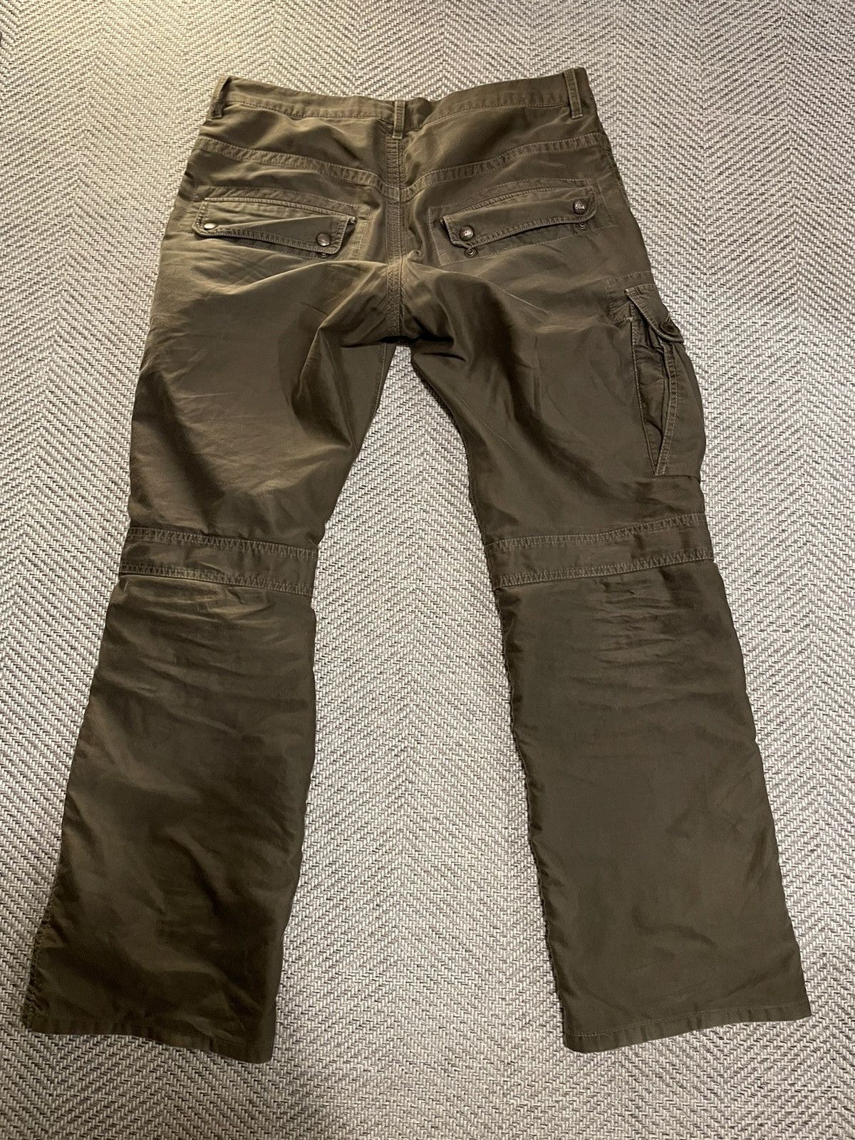 Japanese Brand × Tete Homme HALB MULTIPOCKET TACTICAL BONDAGE CARGO PANTS CASUAL PANTS Size US 32 / EU 48 - 8 Thumbnail