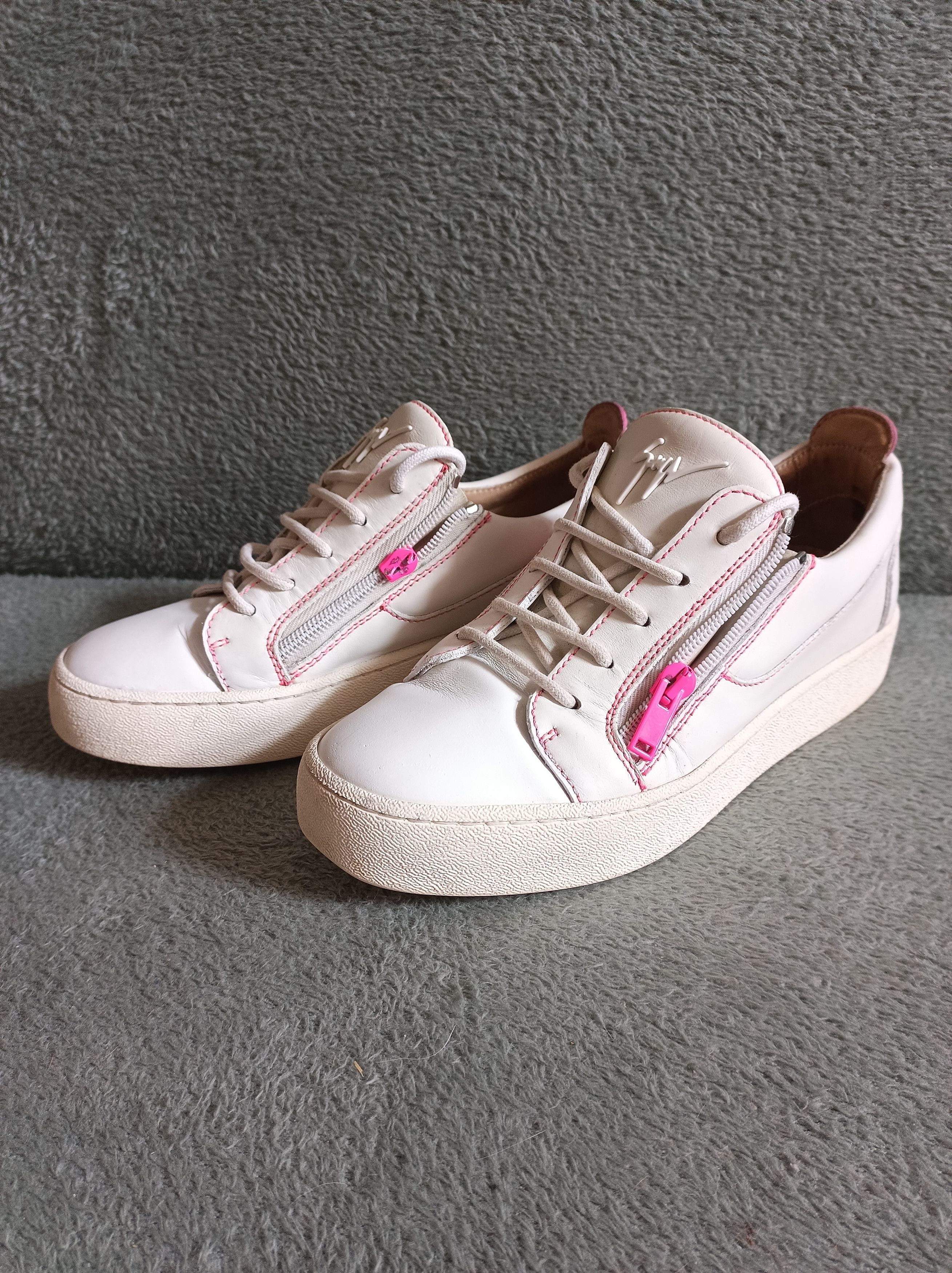 Giuseppe Zanotti Giuseppe Zanotti Gail Contrasting Sneakers Leather Size 39.5 Size US 9.5 / IT 39.5 - 4 Thumbnail