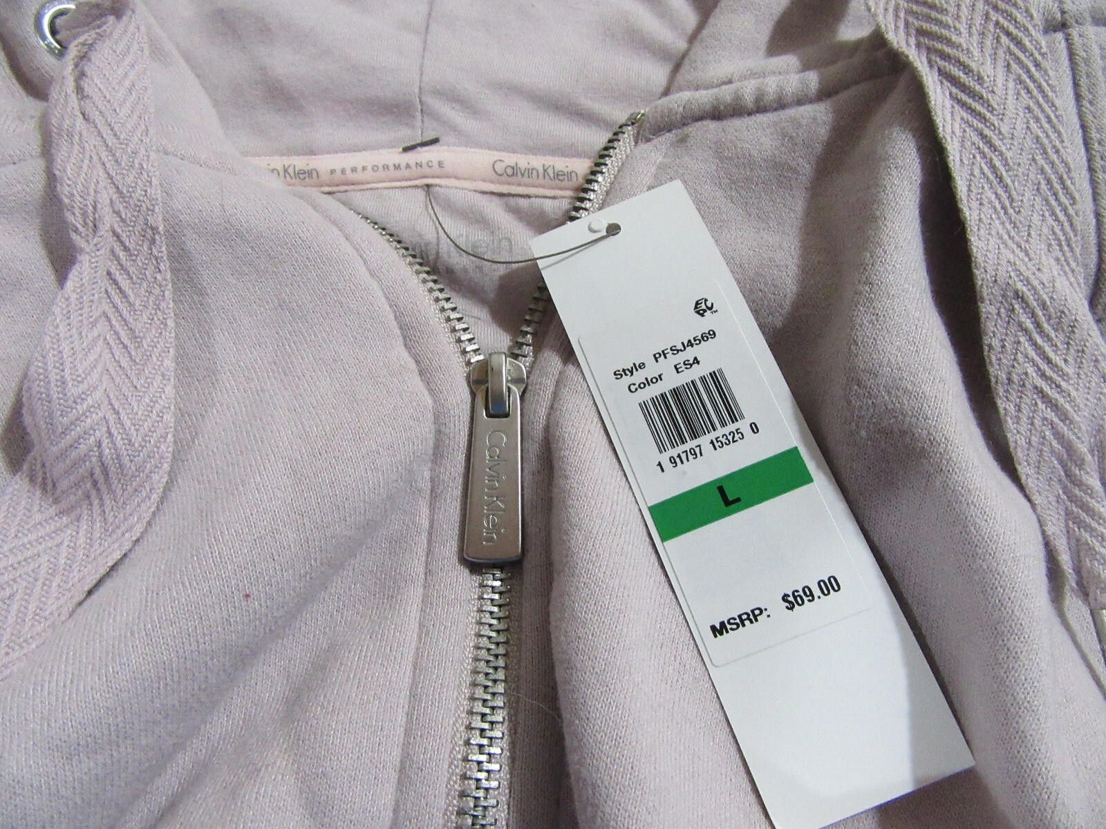 Calvin Klein Calvin Klein Performance Women’s Full Zip Hoodie L NWT Size L / US 10 / IT 46 - 2 Thumbnail