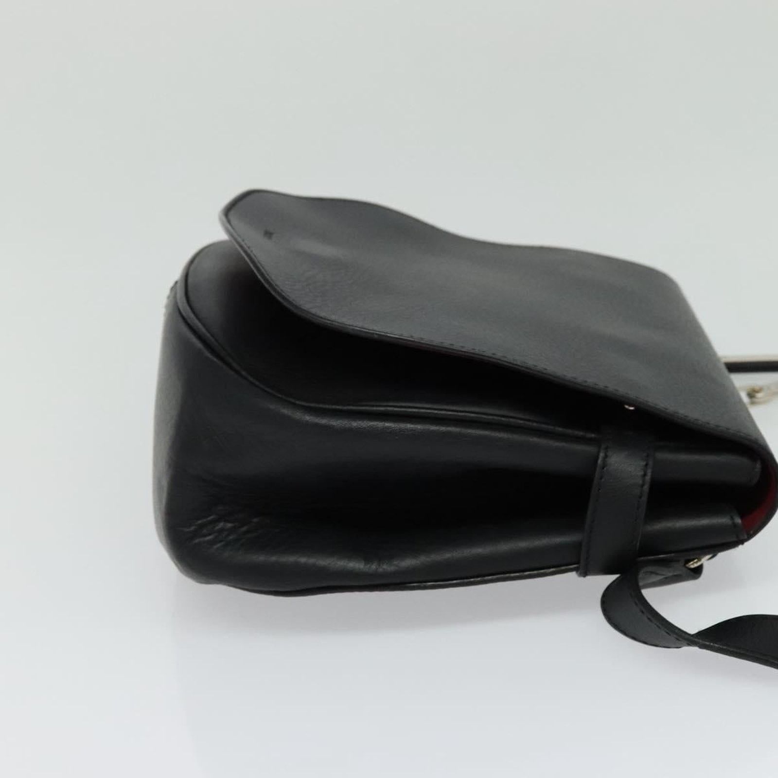 Bally Black Leather Shoulder