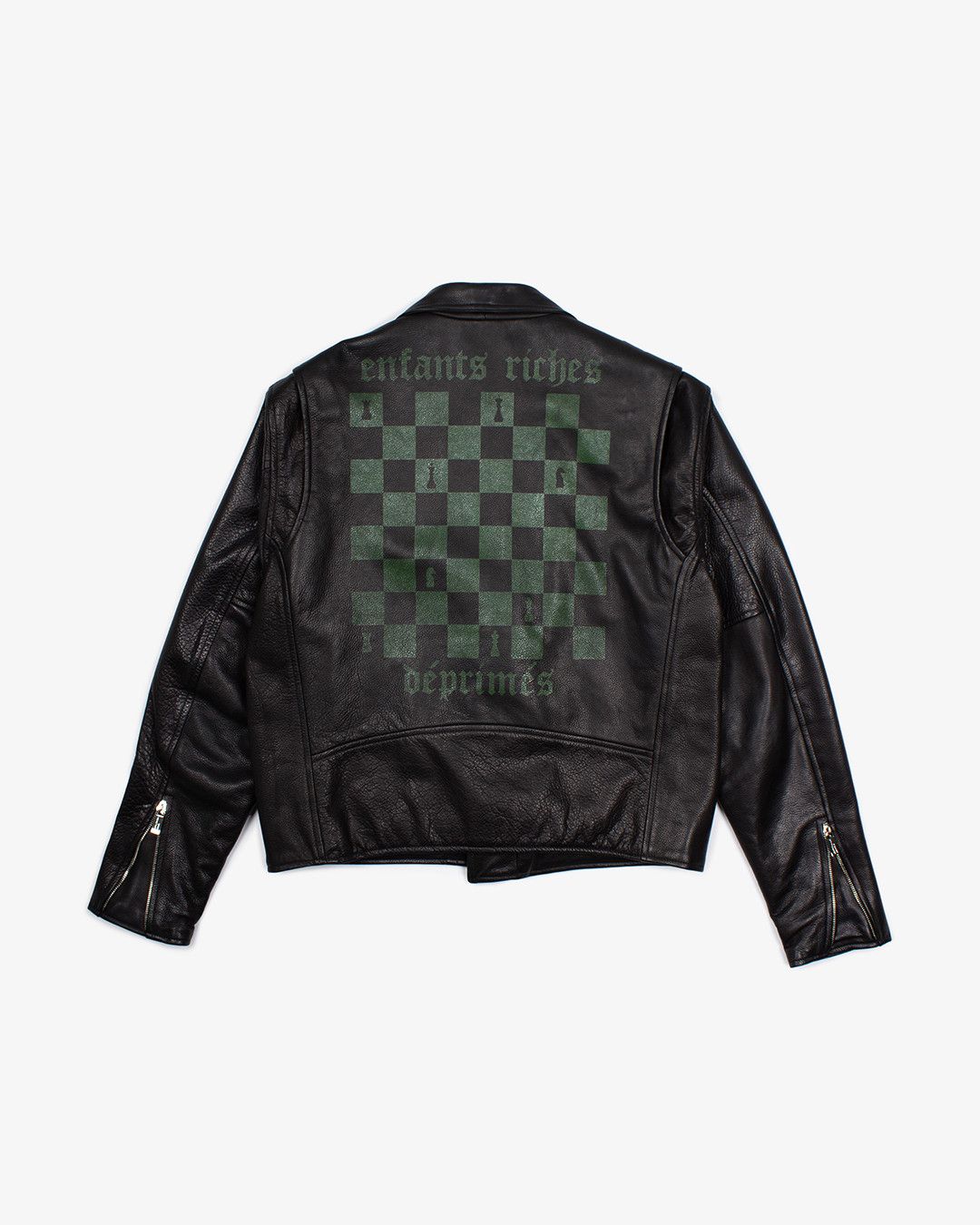 Enfants Riches Deprimes ERD SS22 CHESS BOARD LEATHER JACKET 1/1
