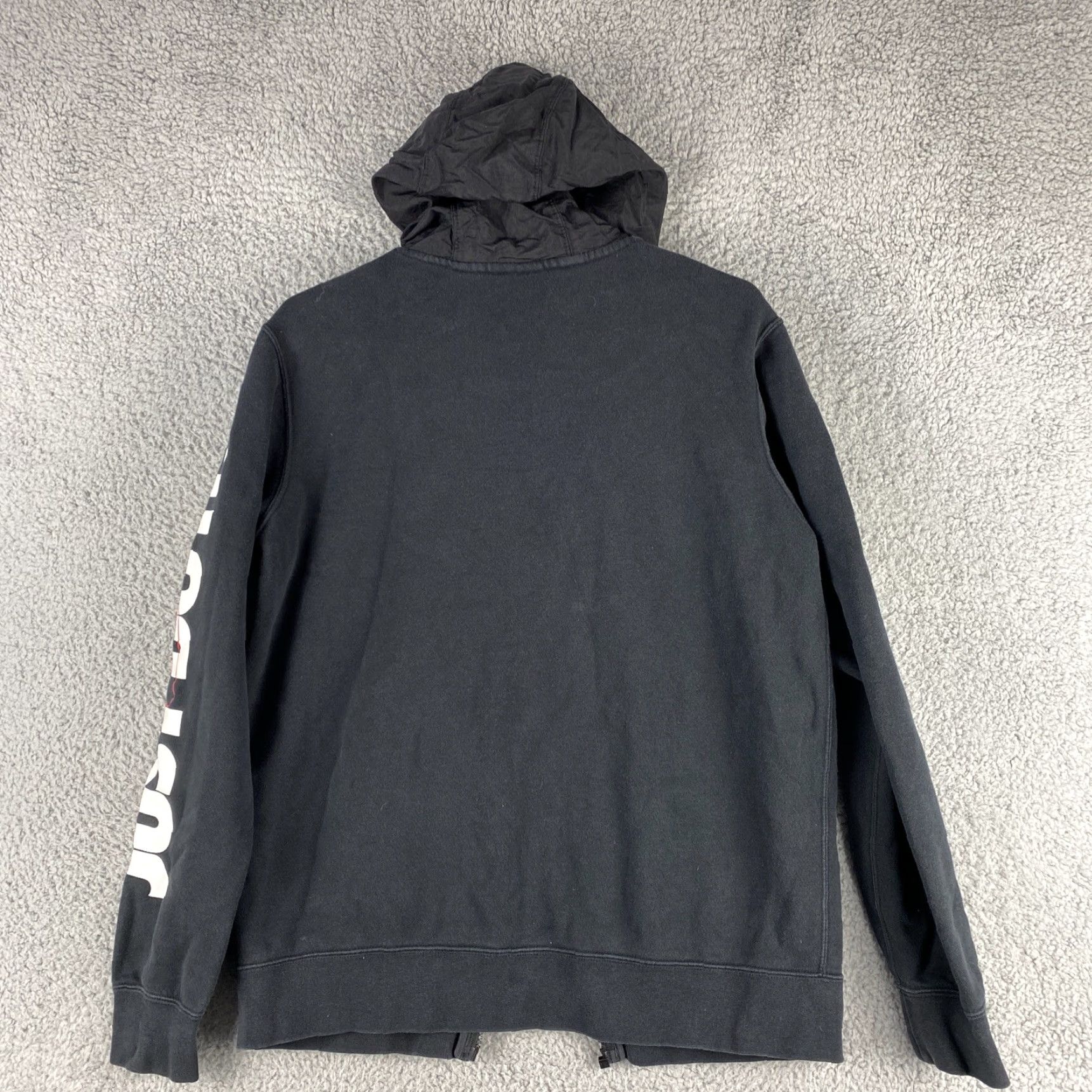 Nike VINTAGE Nike Men's Size S Hooded Jacket Casual Active Wear Fall Winter Black Long Sleeve Size US S / EU 44-46 / 1 - 7 Thumbnail
