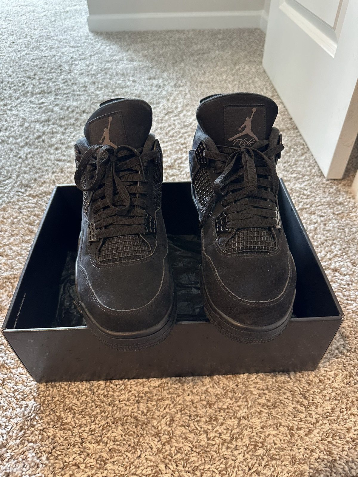 Jordan 4 Retro Black Cat (2020) Men's Size 12