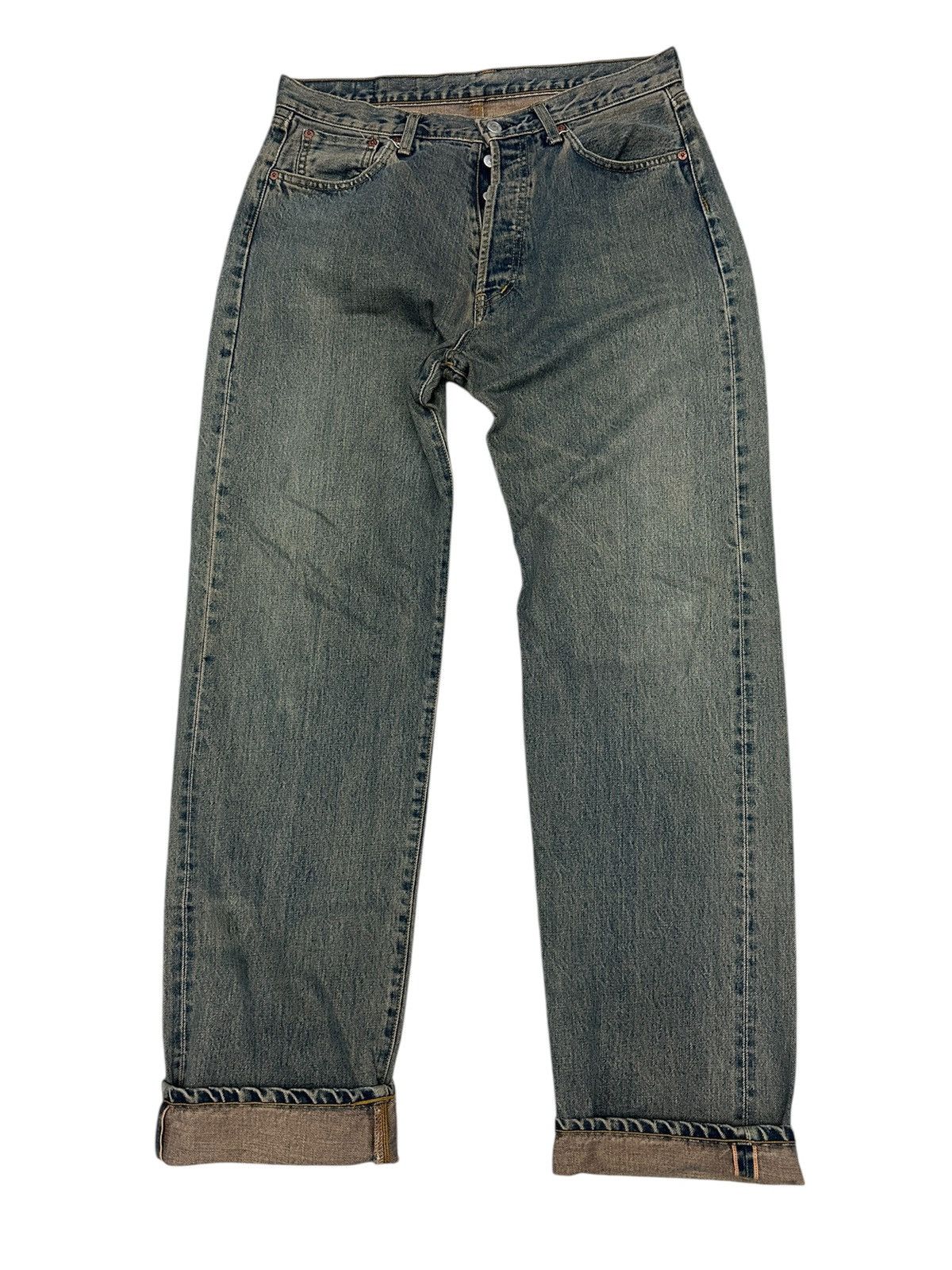 Japanese Brand 🔥🔥🔥 J.W Davis Japan Selvedge Denim Size US 34 / EU 50 - 1 Thumbnail