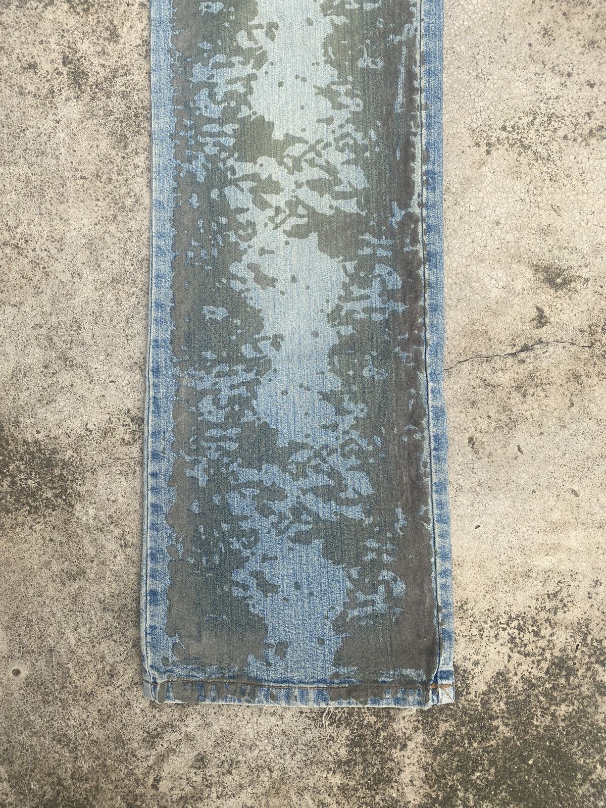 If Six Was Nine × Japanese Brand Flare Jeans Now Velvet Splash Bootcut Size US 29 - 4 Thumbnail