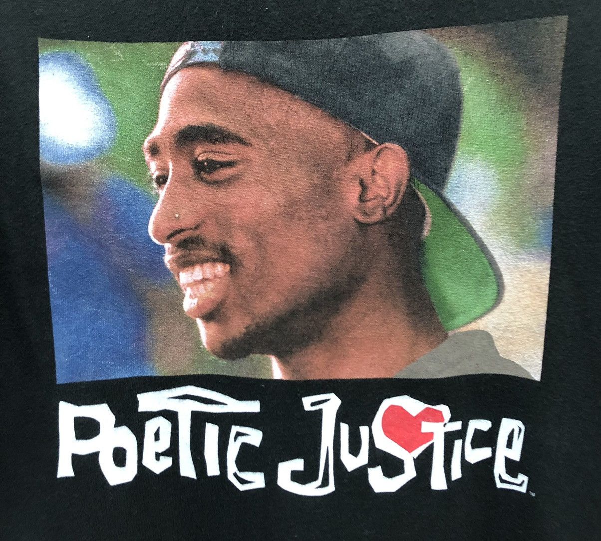 Ripple Junction Ripple Junction Tupac Shakur Poetic Justice T-Shirt Size US XL / EU 56 / 4 - 3 Thumbnail