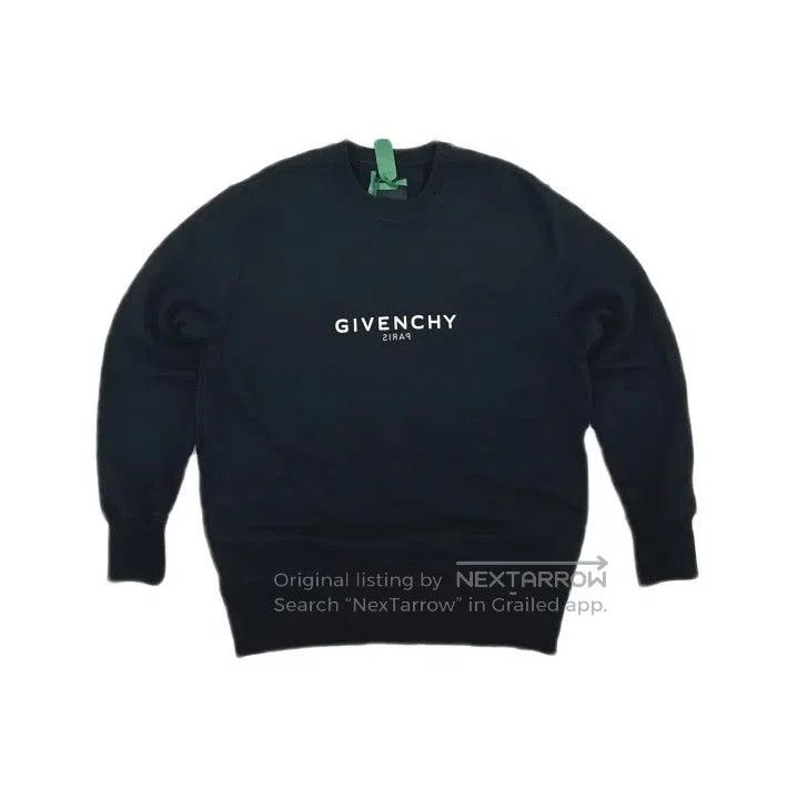 Givenchy Givenchy Men's Logo Print Crewneck Sweatshirt. Size US S / EU 44-46 / 1 - 1 Thumbnail