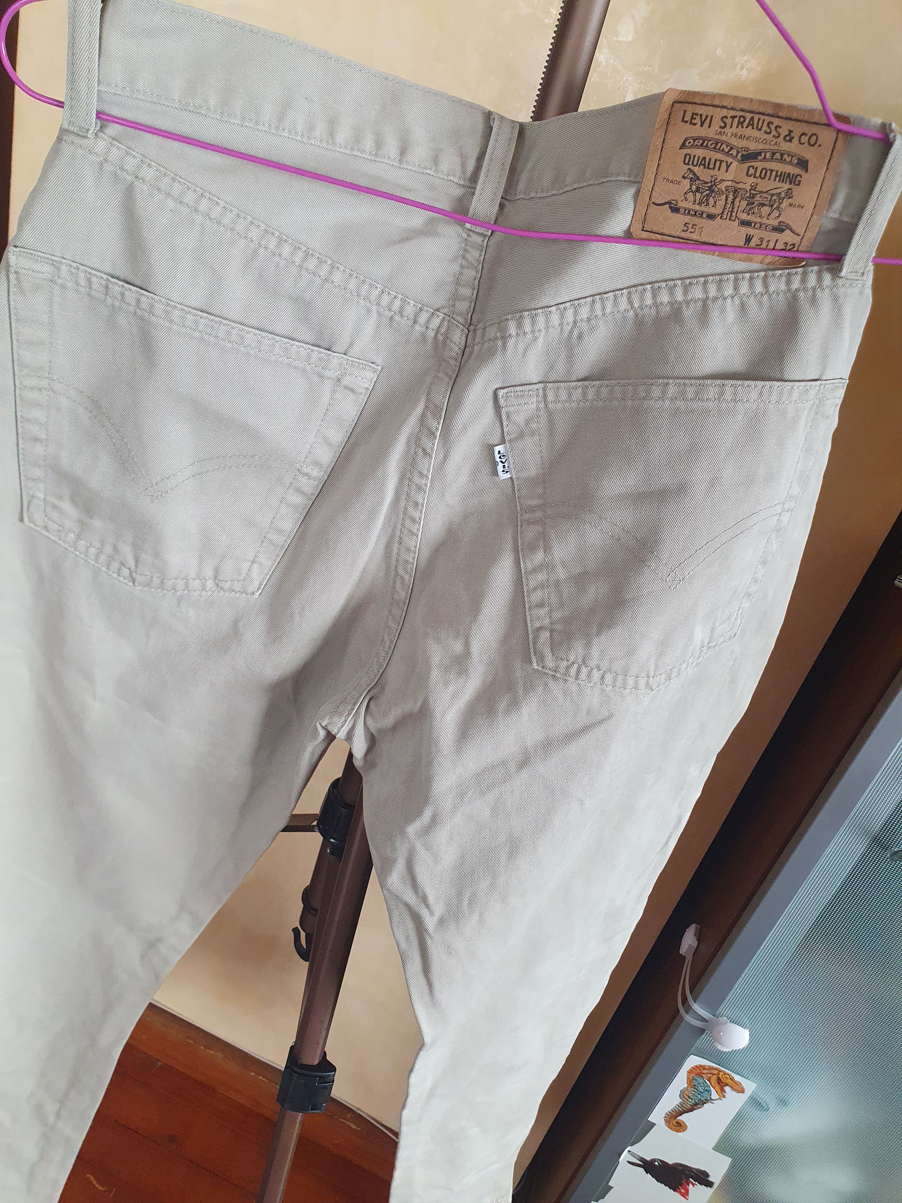 Levi's × Vintage Levi's 551 White Tab Vintage Jeans sz 31x32 Size US 31 - 12 Thumbnail