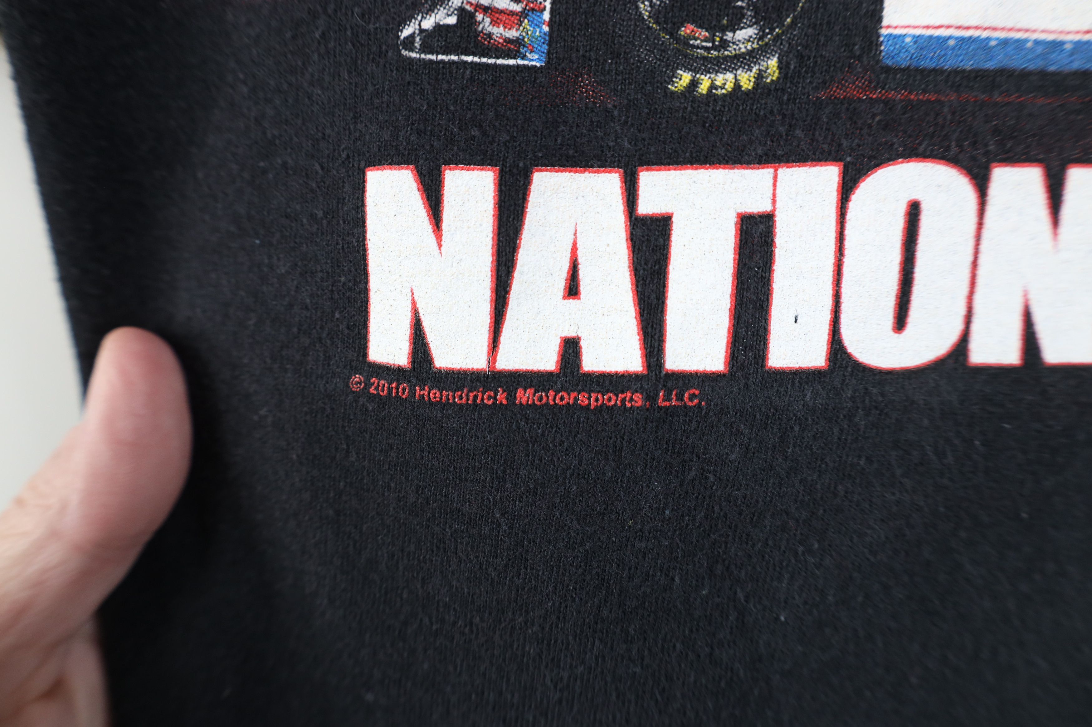 Vintage Vintage Y2K NASCAR Dale Earnhardt Jr Racing T-Shirt Black Size US M / EU 48-50 / 2 - 5 Thumbnail