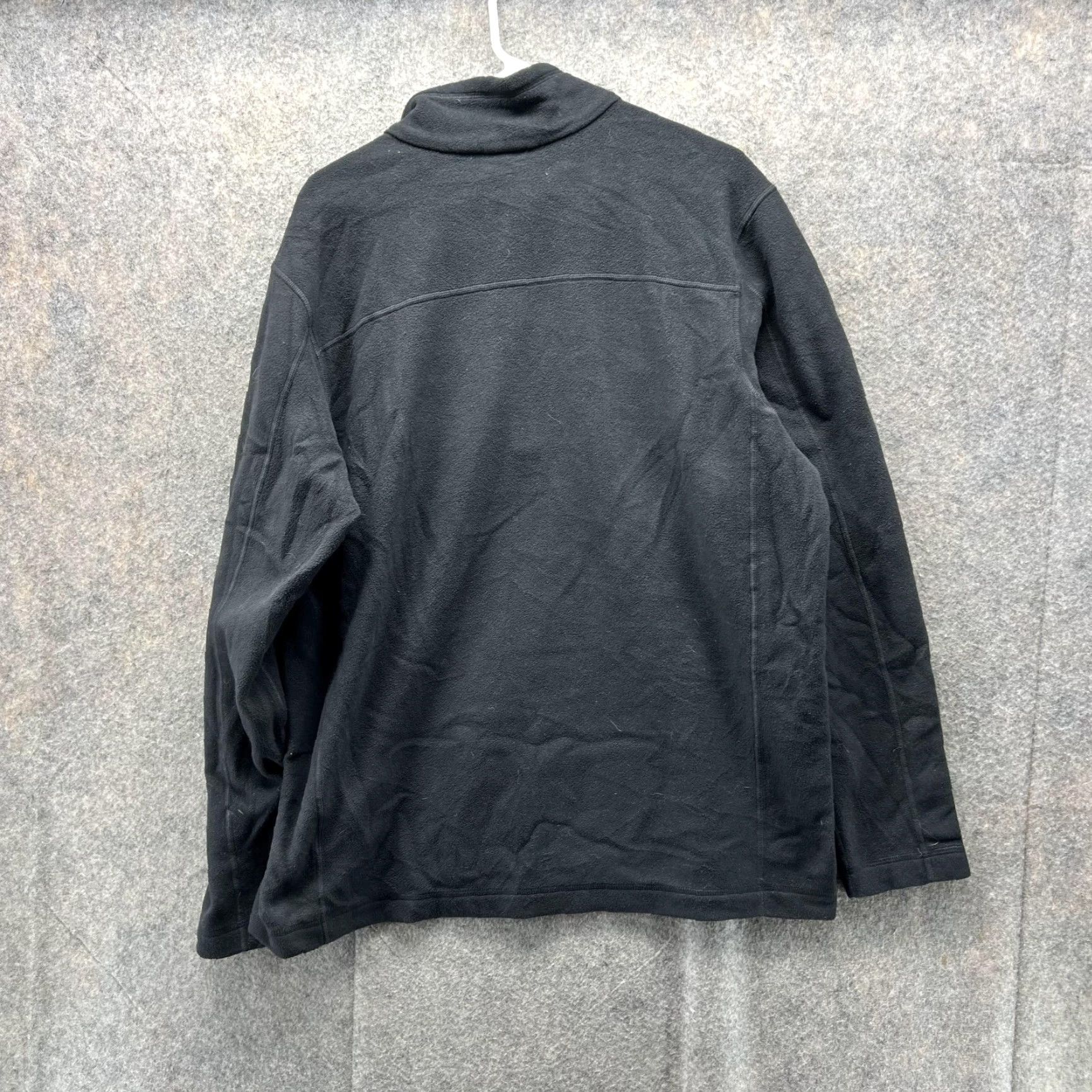 Patagonia Patagonia Sweater Pullover Half Zip Mock Neck Black XL Men Regular Fleece 1/2 Zip Logo Vintage: No Size US XL / EU 56 / 4 - 4 Thumbnail