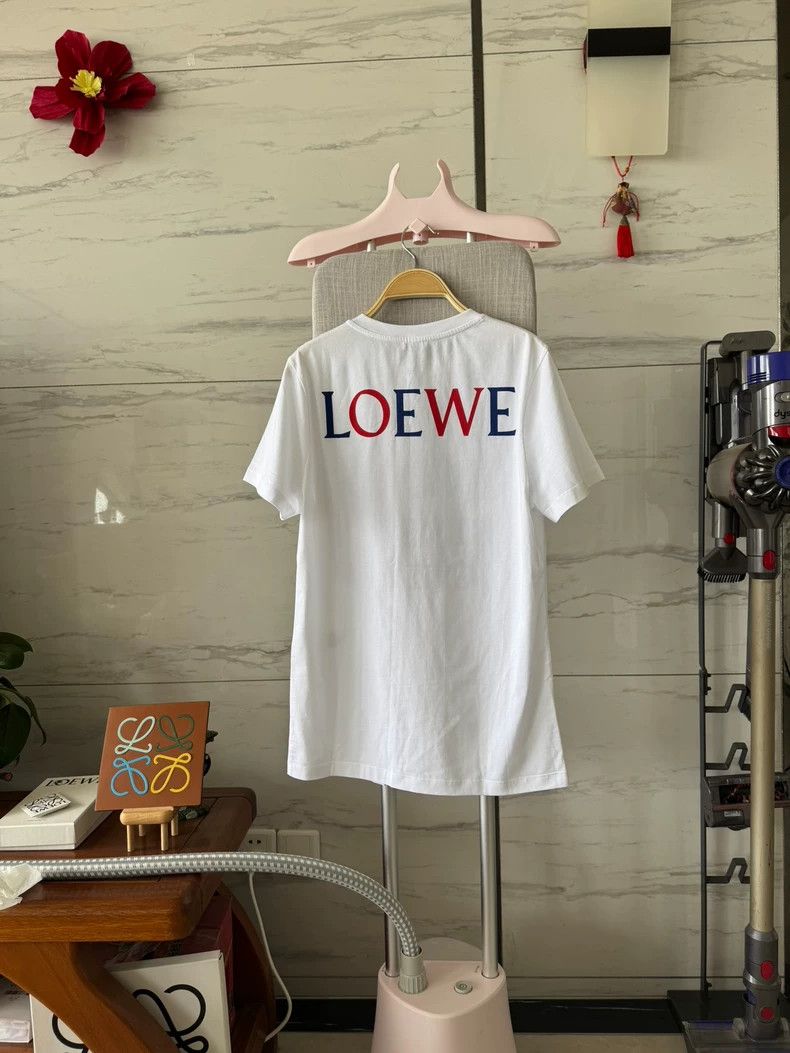 Loewe loewe White short sleeves 2506-Nextarrow Size US S / EU 44-46 / 1 - 2 Thumbnail