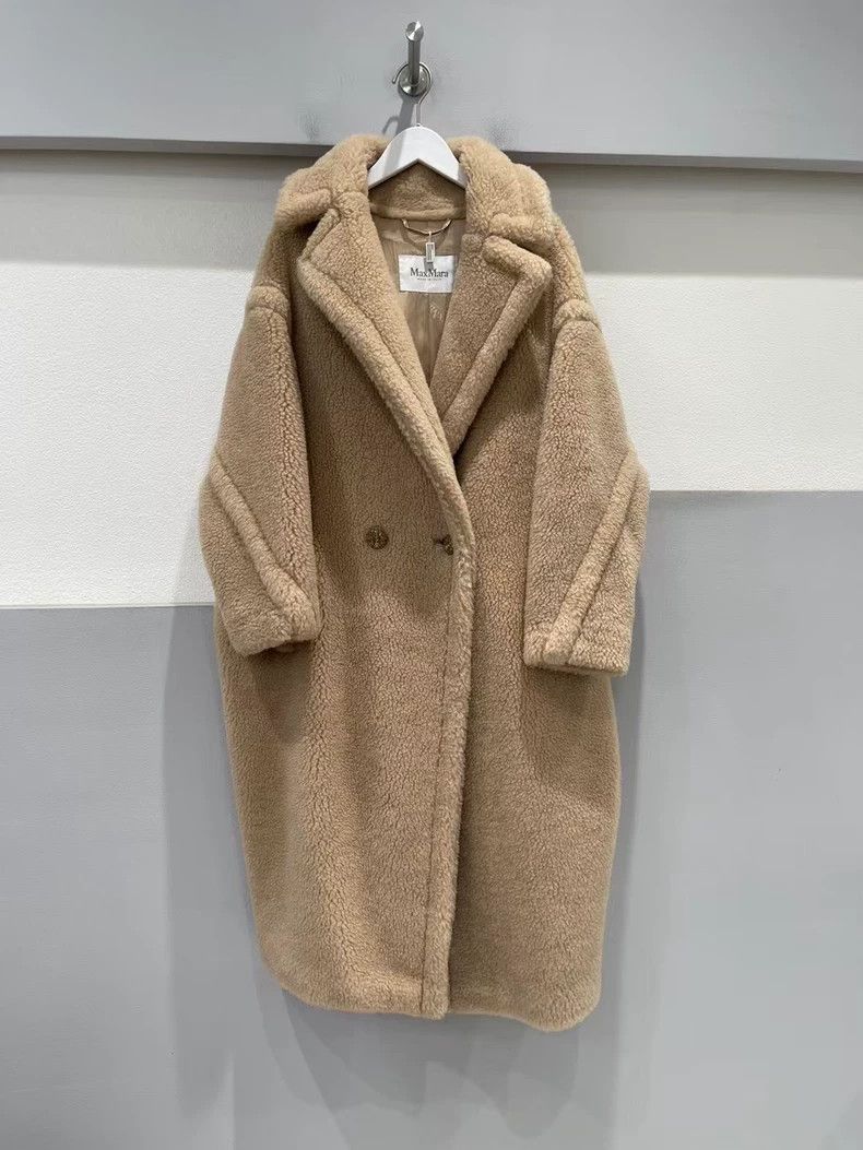 Max Mara Max Mara Gold Button Teddy Coat Size S / US 4 / IT 40 - 1 Thumbnail