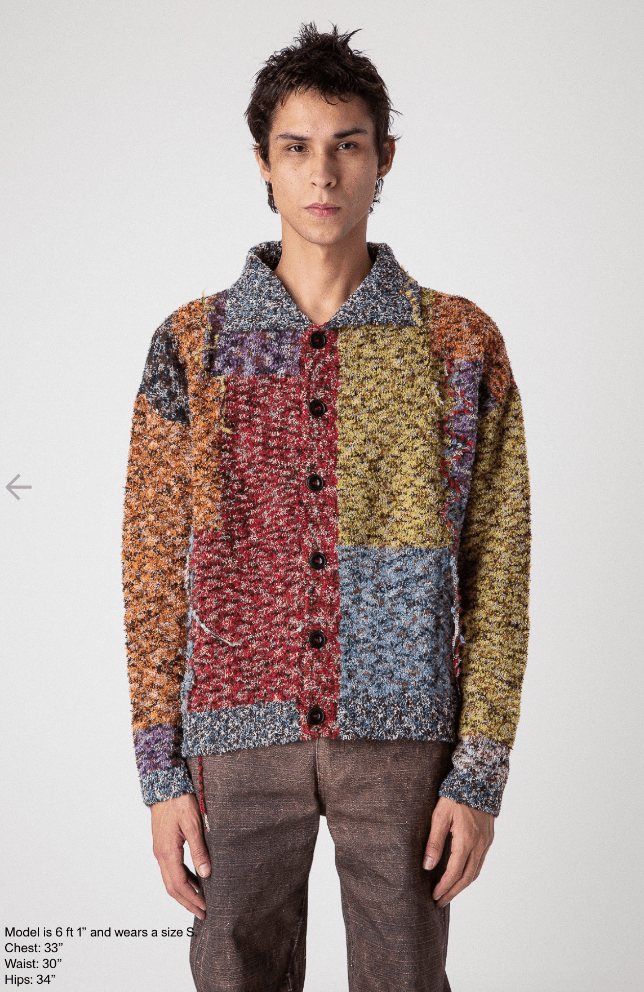 Andersson Bell $665 Andersson Bell Croydon Patchwork Cardigan Size US S / EU 44-46 / 1 - 2 Thumbnail