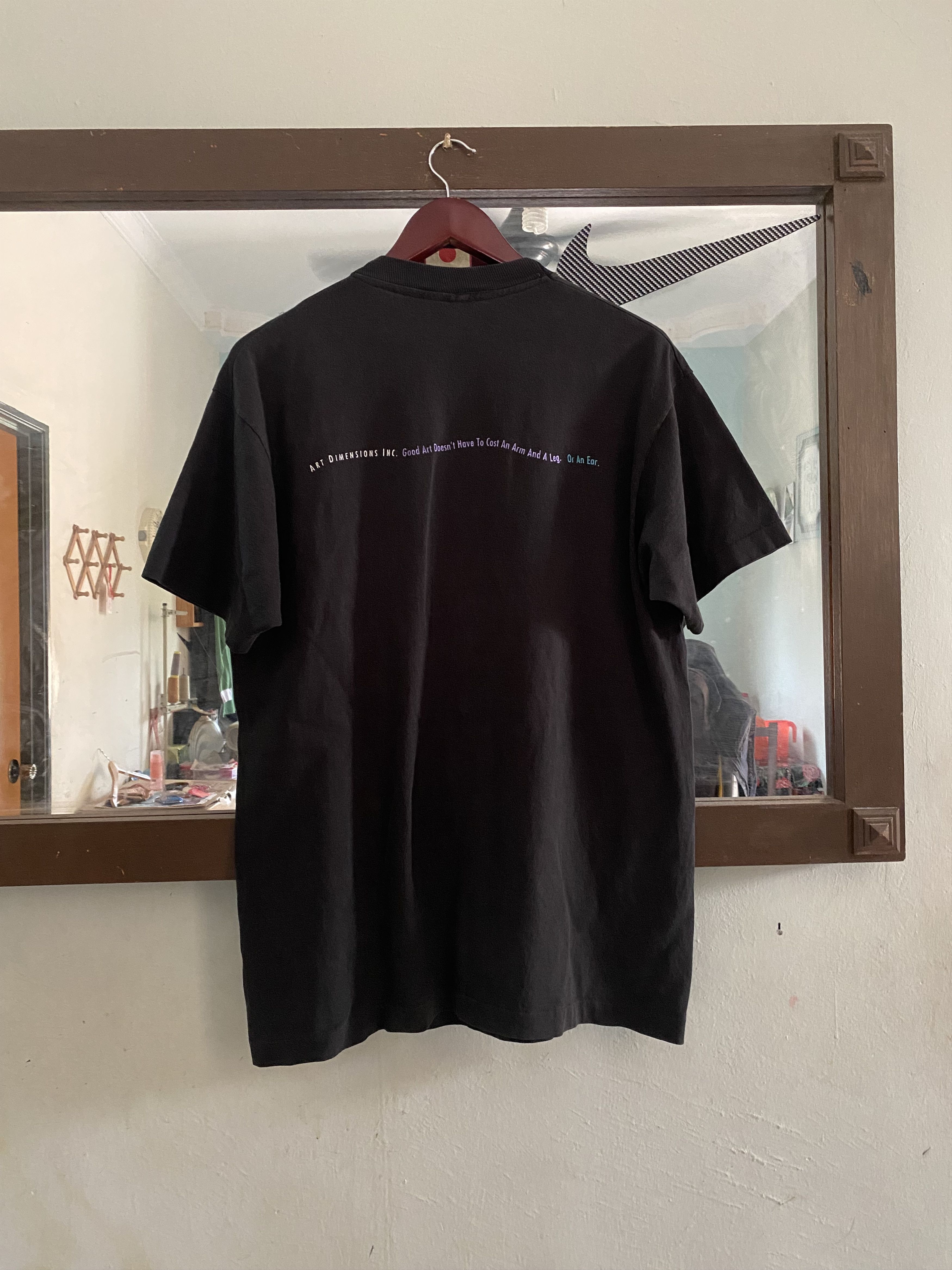 Arts & Science 90s Vincent Gogh Art Tshirt Good Art Doesn't Have To Cost Size US L / EU 52-54 / 3 - 5 Thumbnail