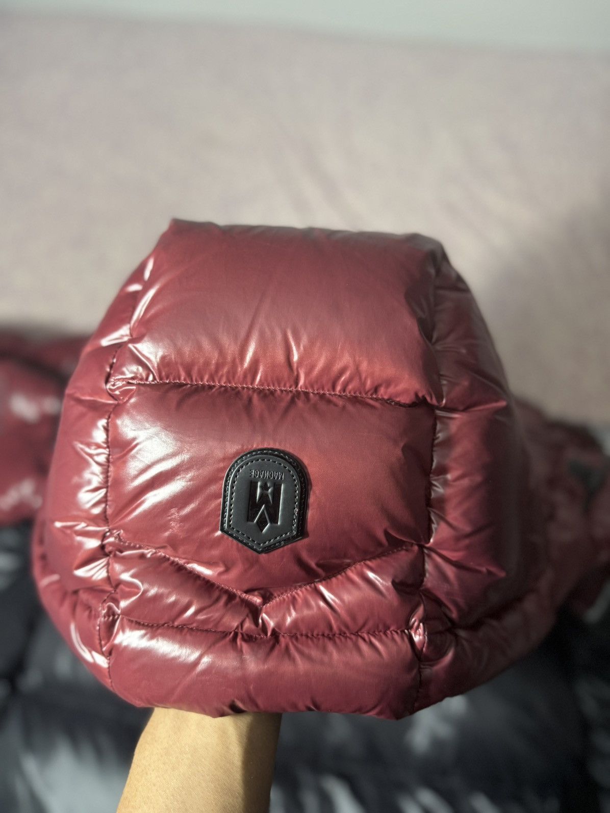 Mackage Mens burgundy mackage coat size 40/medium Size US XXS / EU 40 - 5 Thumbnail