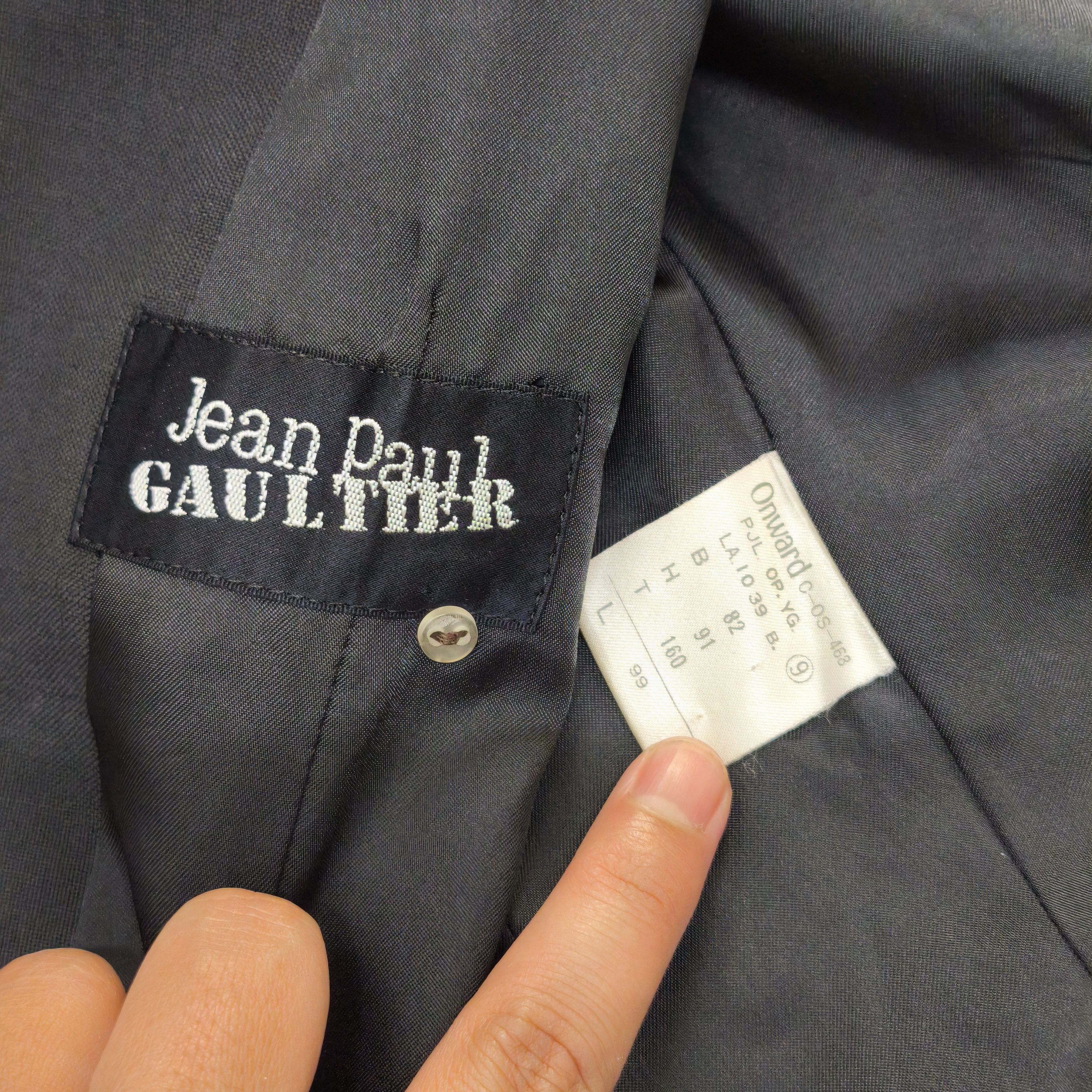 Jean Paul Gaultier 90's Vintage Jean Paul Gaultier Long Jacket Size 40R - 10 Thumbnail