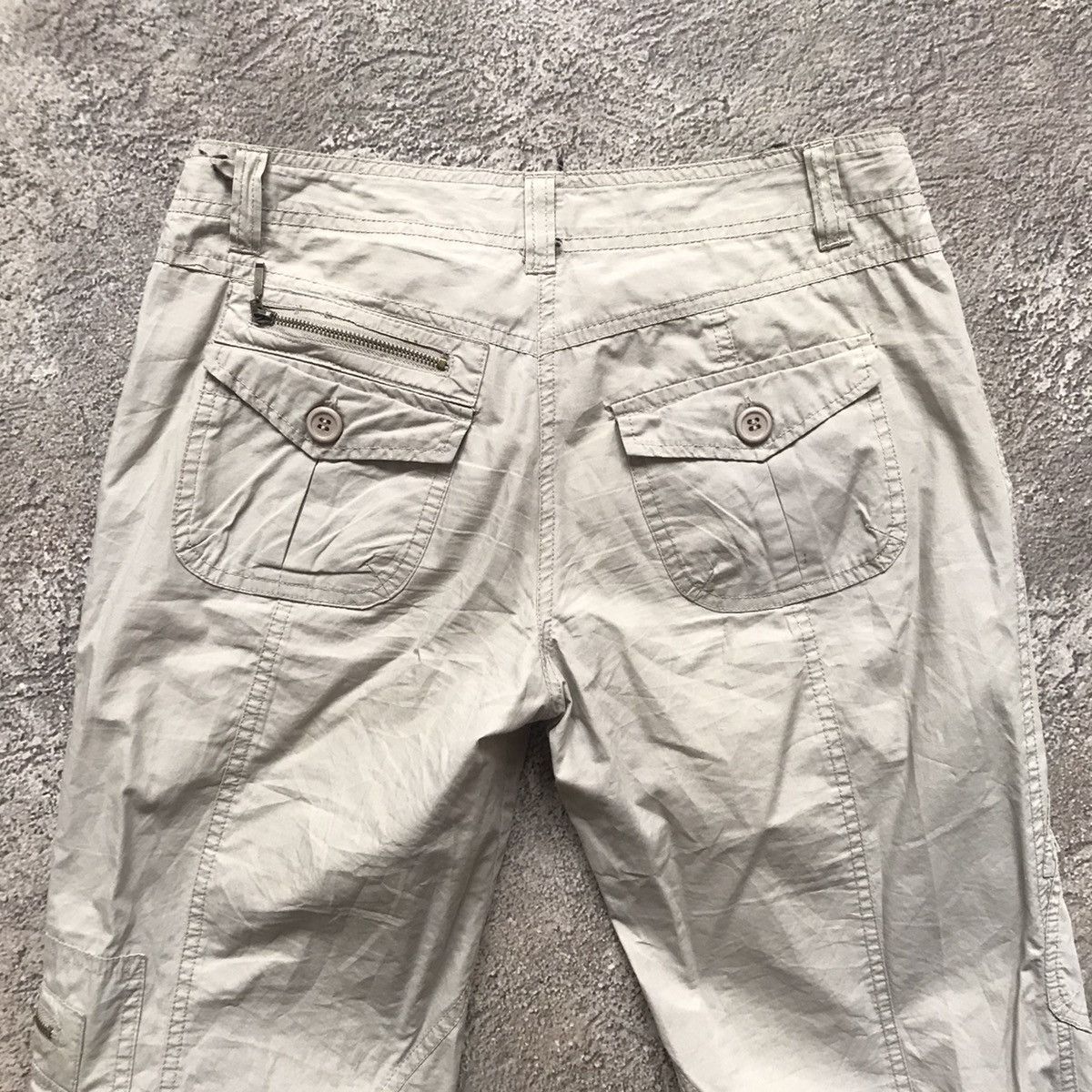 Vintage Vintage 90s Japanese Baggy Cargo Pants Parachute Skate 28 Size 28" / US 6 / IT 42 - 7 Thumbnail