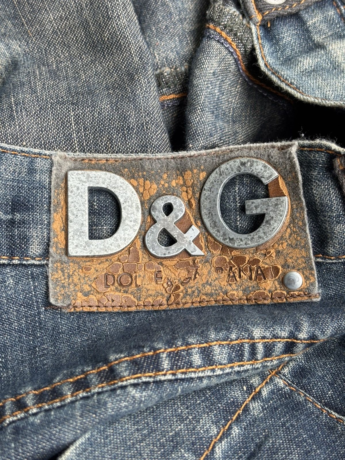 Dolce & Gabbana SS04 Cargo Denim Jeans Size US 30 / EU 46 - 6 Thumbnail