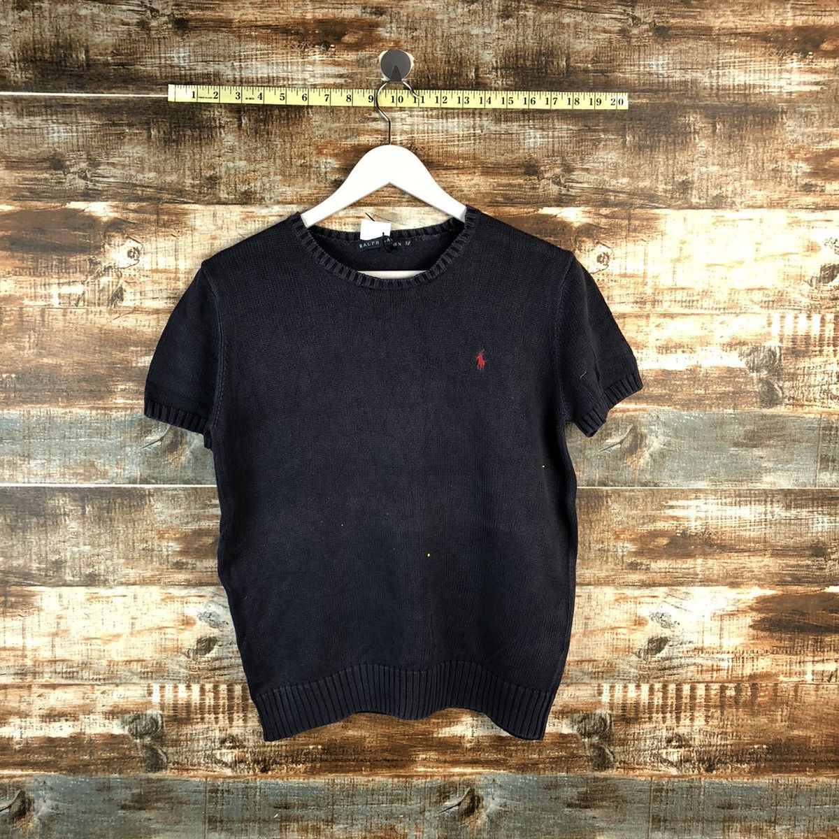 Ralph Lauren Sport Dark Blue Knitwear tee #A2499