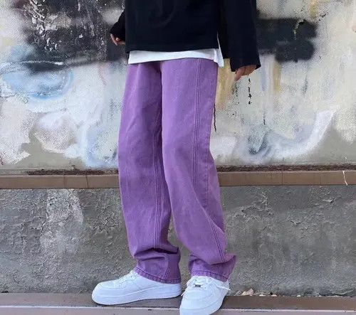 image of Vintage Style Dope Jeans in Purple, Men's (Size 30)