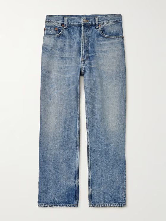 Yves Saint Laurent o1y0325 Denim Pant in Blue Size US 32 / EU 48 - 1 Thumbnail