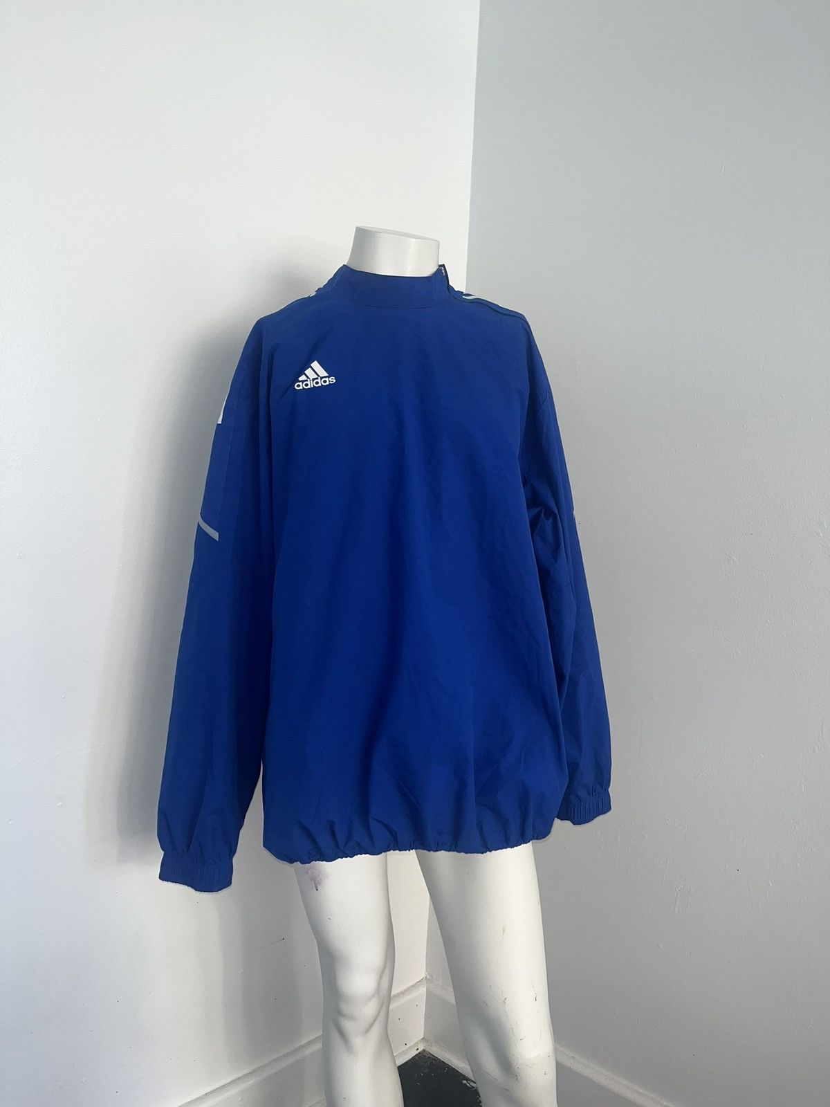 Adidas Adidas Blue Track Jacket Size US XXL / EU 58 / 5 - 1 Thumbnail