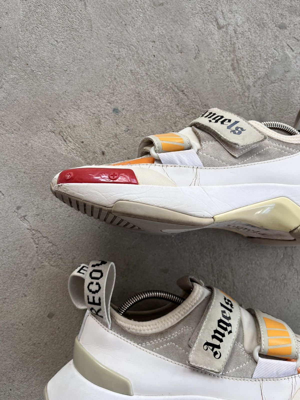 Palm Angels Vintage Hype Palm Angels Women’s Velcro Sneakers rare Y2K Size US 7 / IT 37 - 5 Thumbnail