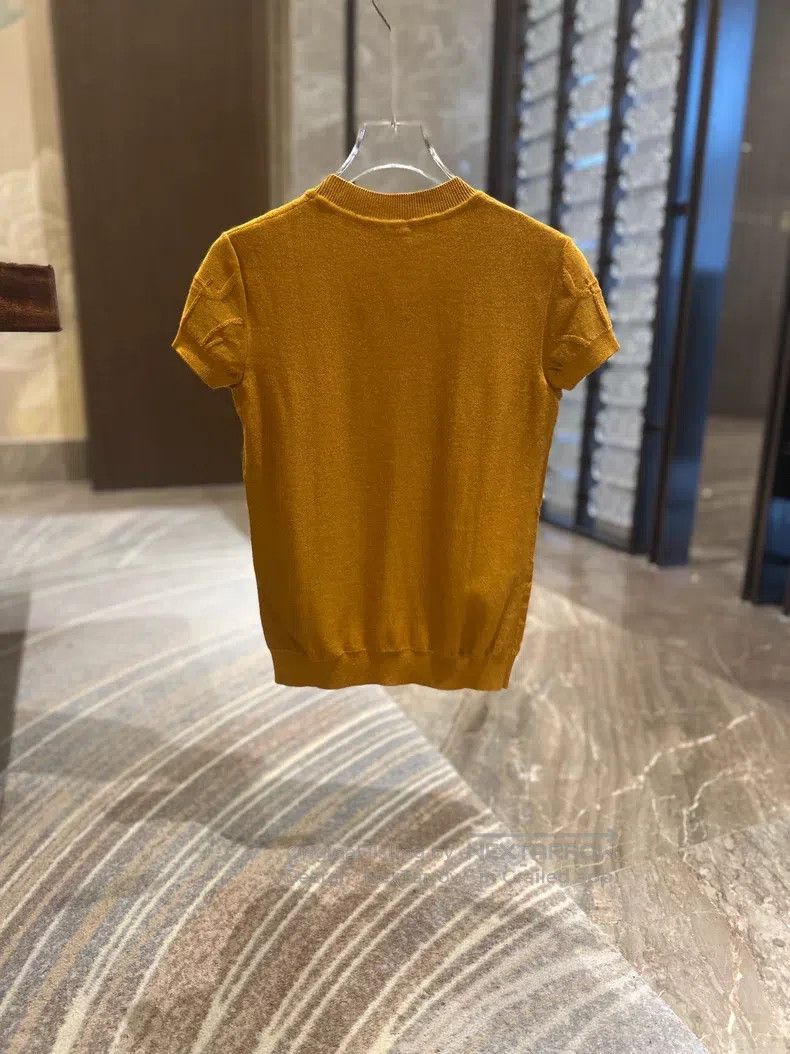 Hermes Hermes Sweater, Textured, Short Sleeve Size XXS / US 00 / IT 34 - 2 Thumbnail