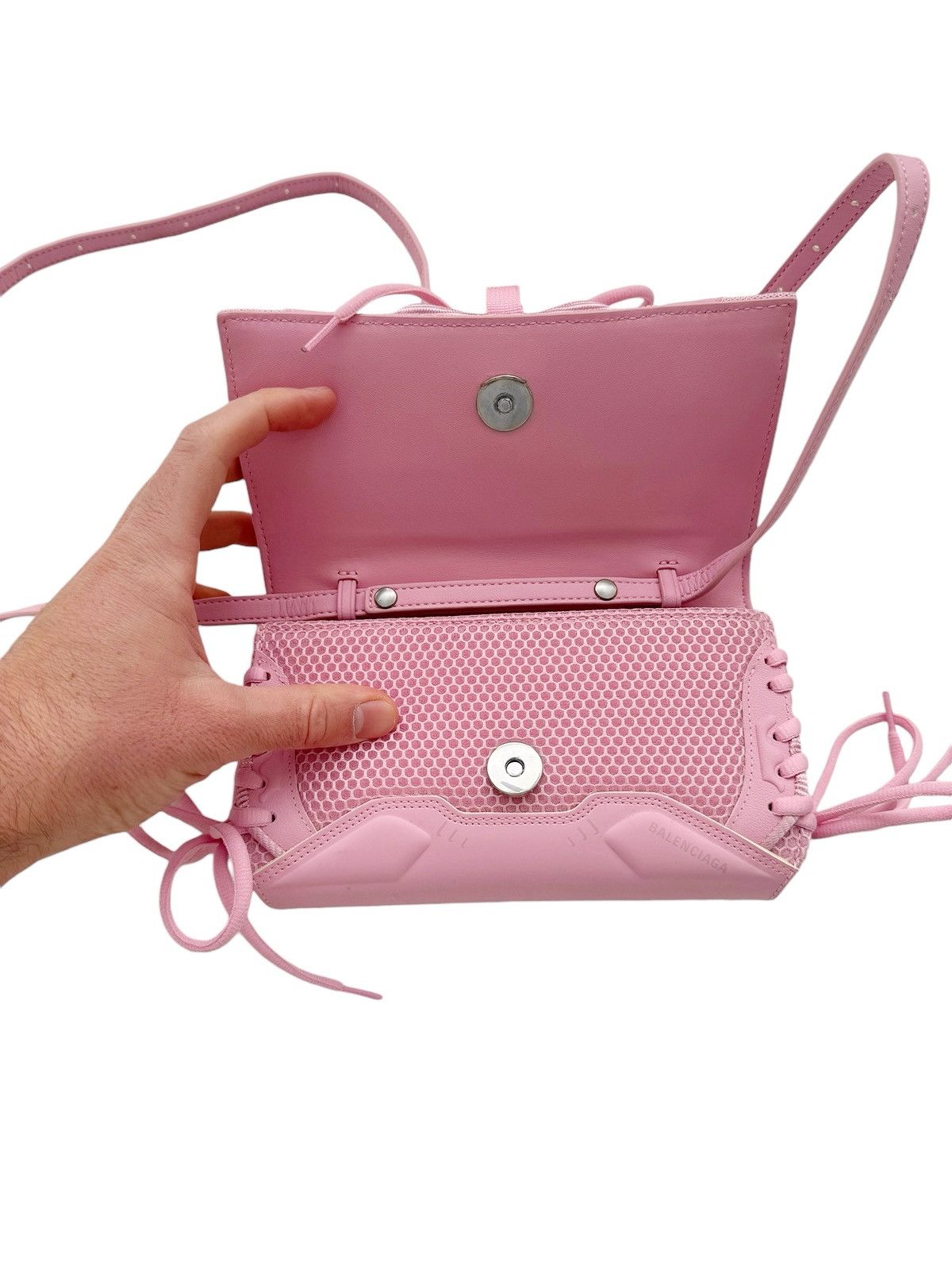 Balenciaga Sneakerhead Pink Track Bag Small Size ONE SIZE - 5 Thumbnail